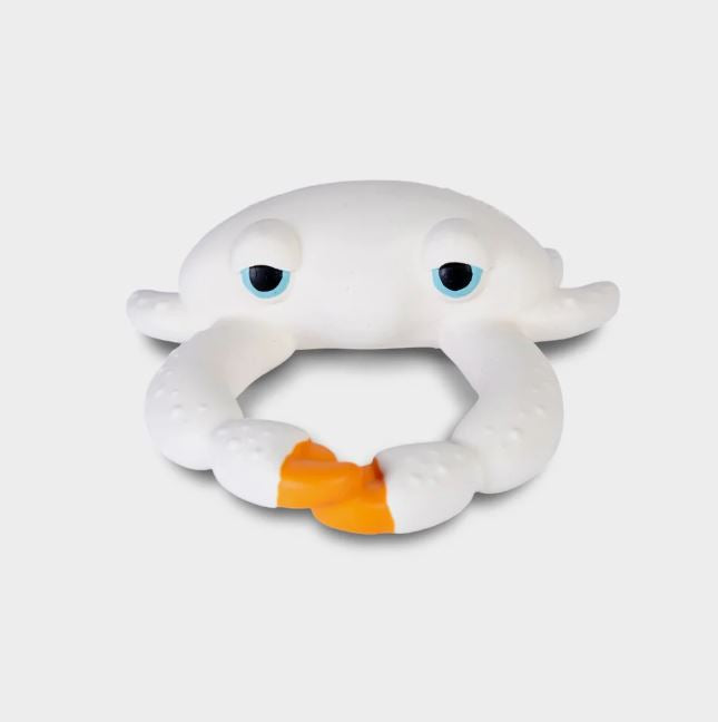 Sharon The Crab Teether by Oli & Carol