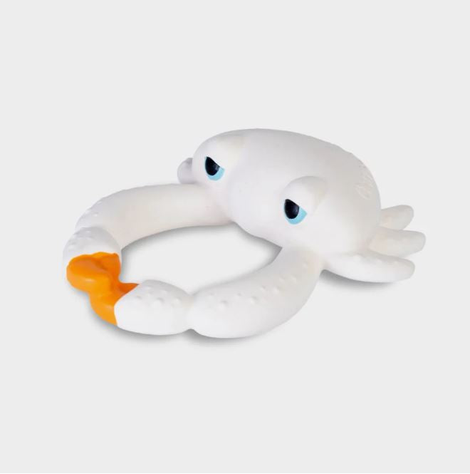 Sharon The Crab Teether by Oli & Carol