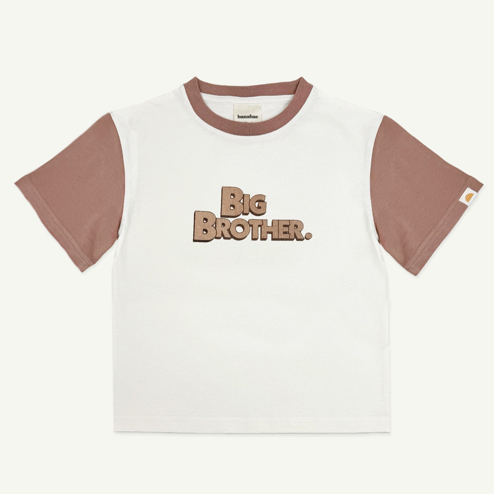 Big Brother Organic Cotton Tee - Mousse