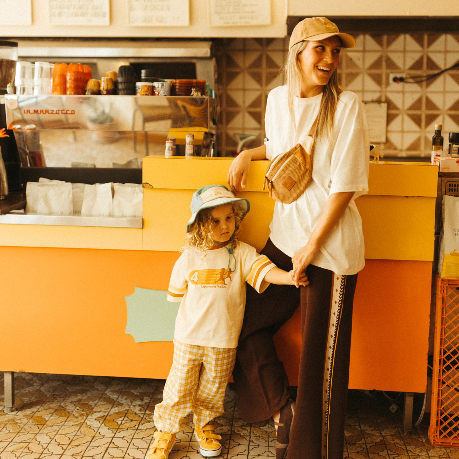 Banabae Corduroy Belt Bag and Cap Bundle