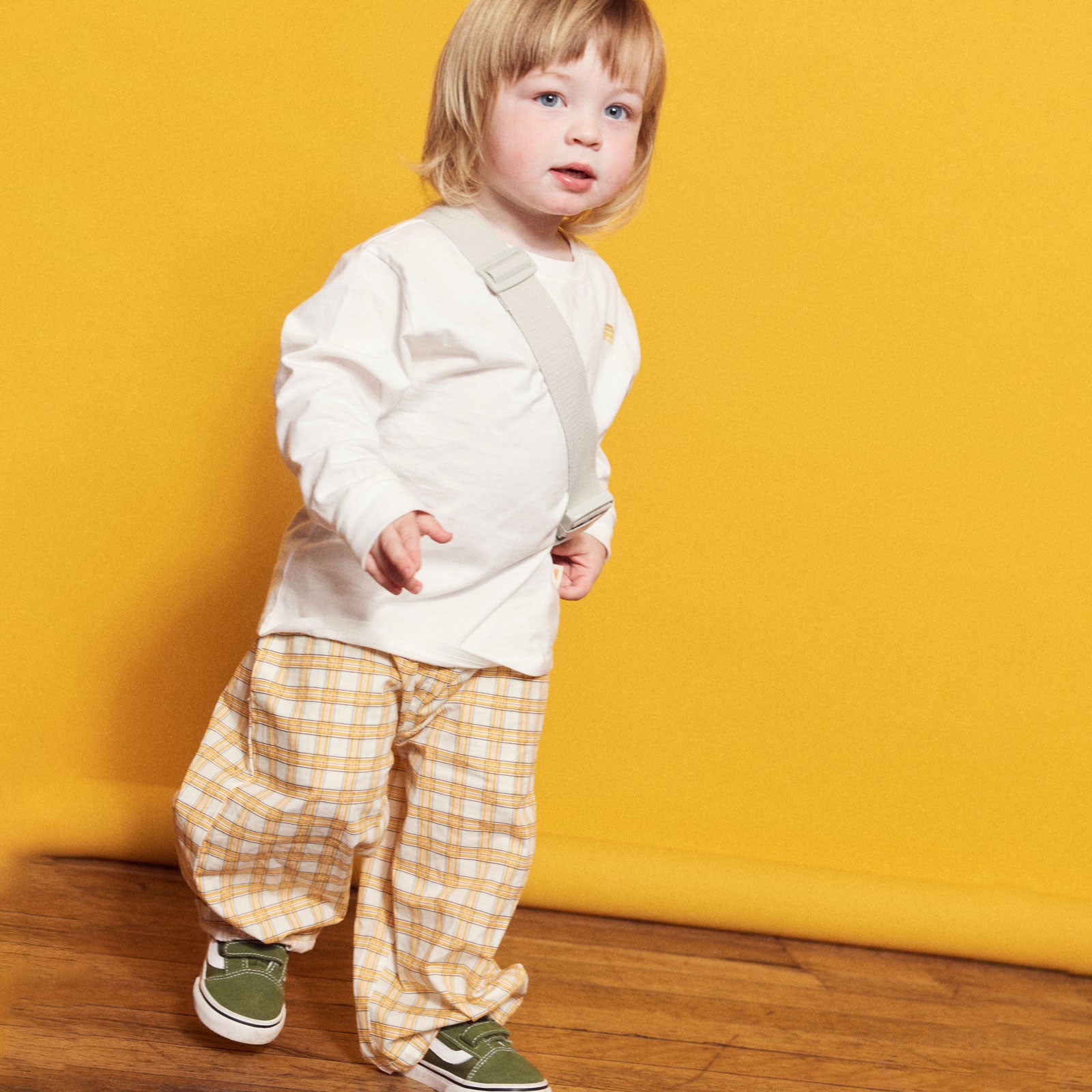 Rad Kid Barrel Leg Pant - Check