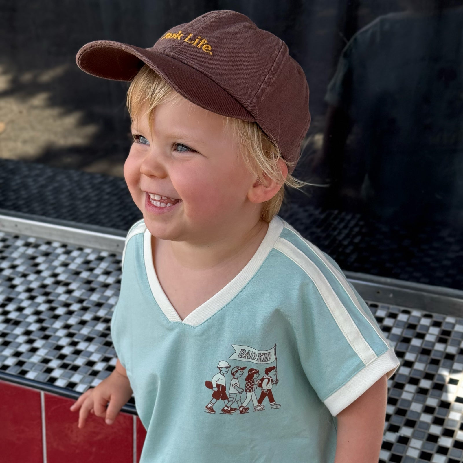 Rad Kid Park Crew Org Ctn Tee - Teal