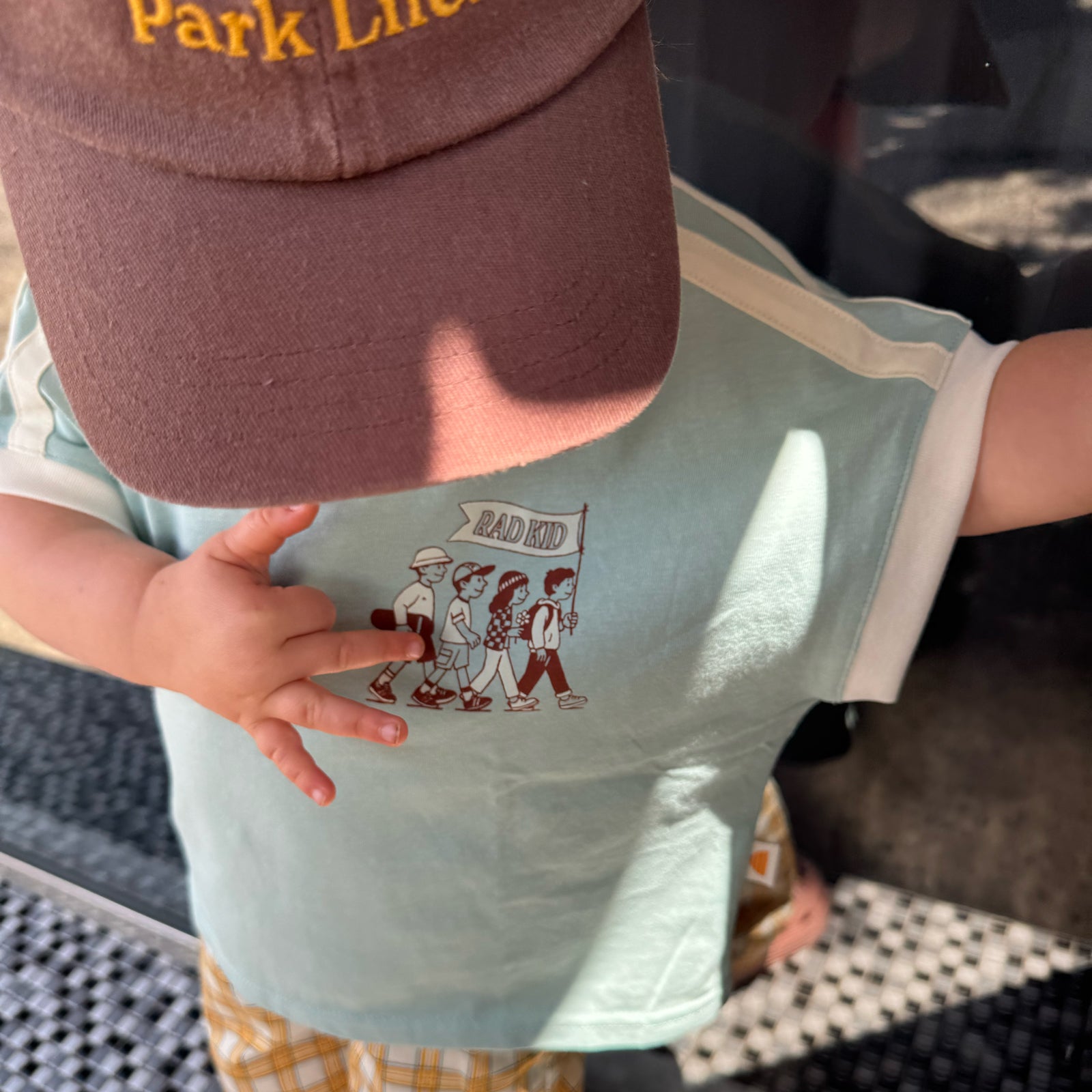 Rad Kid Park Crew Org Ctn Tee - Teal