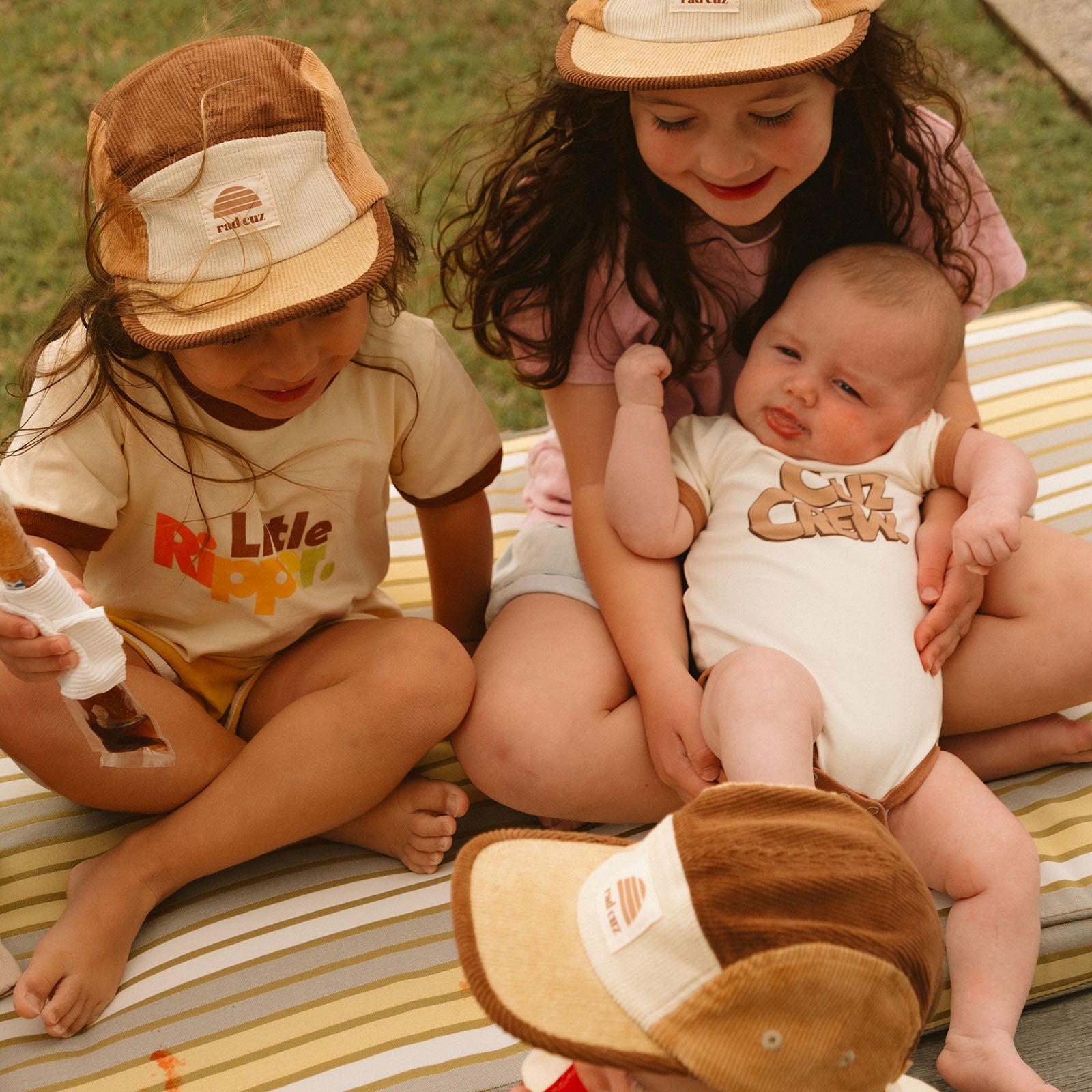 Cuz Crew Organic Cotton Onesie - Mousse