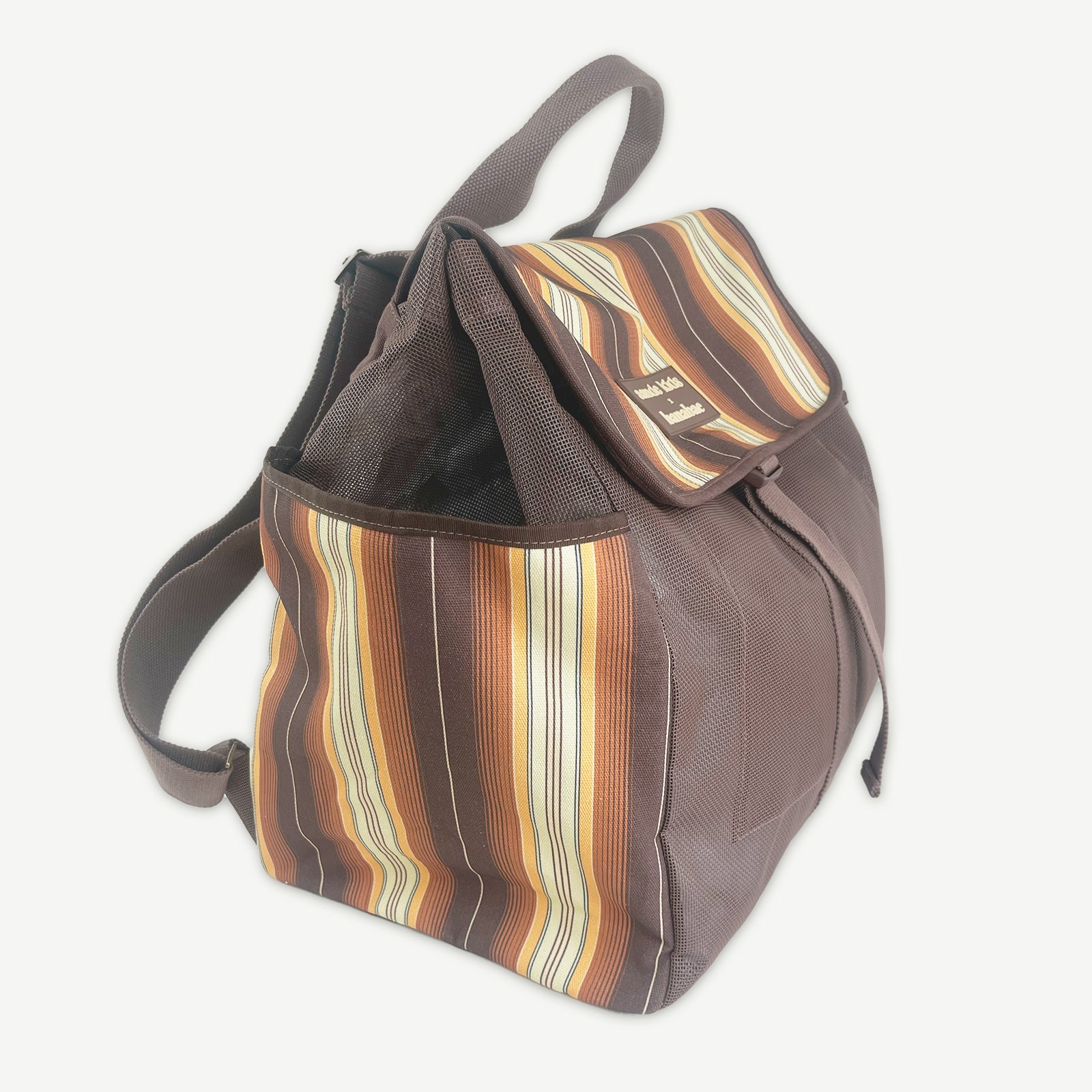 Banabae X Sande Kids Sand Free Convertible Beach Bag - Stripe