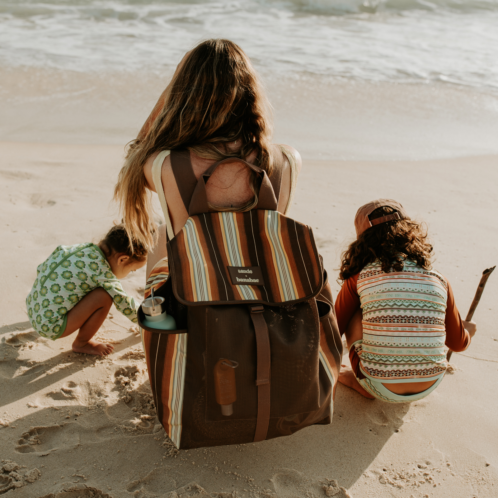 Banabae X Sande Beach Hauler Backpack - Stripe