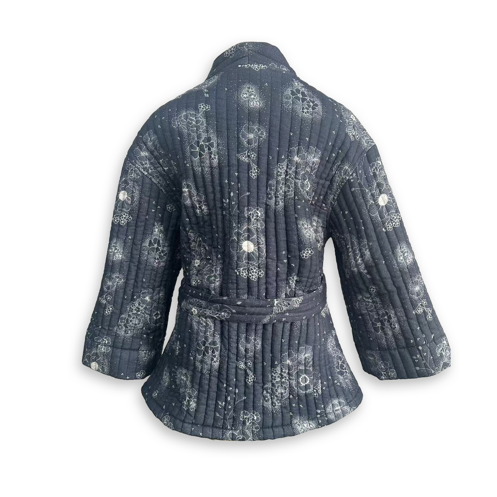 Quilted House Coat - Luminescent Floral