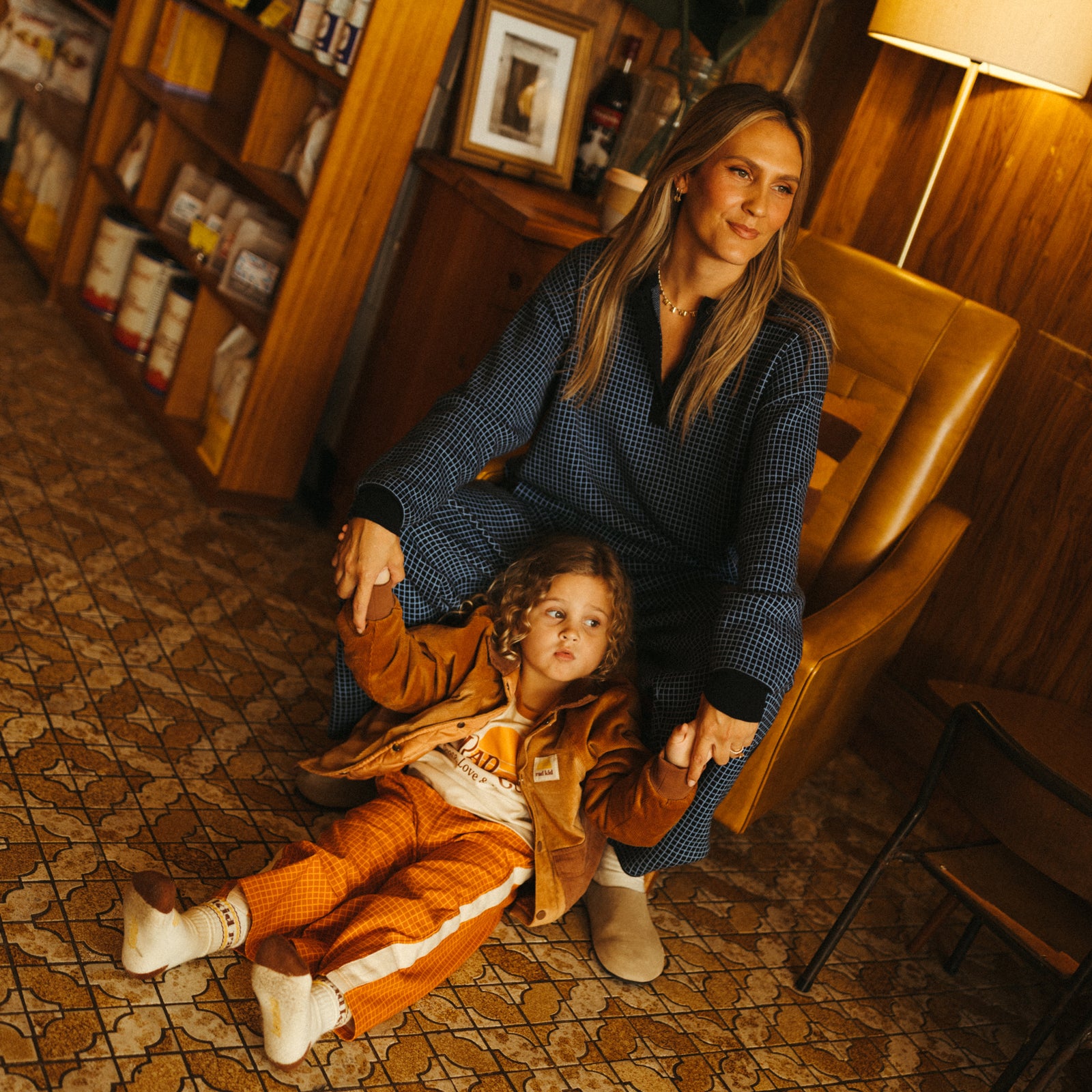 Rad Kid Organic Stretch PJ Set - Sunsets + FREE socks