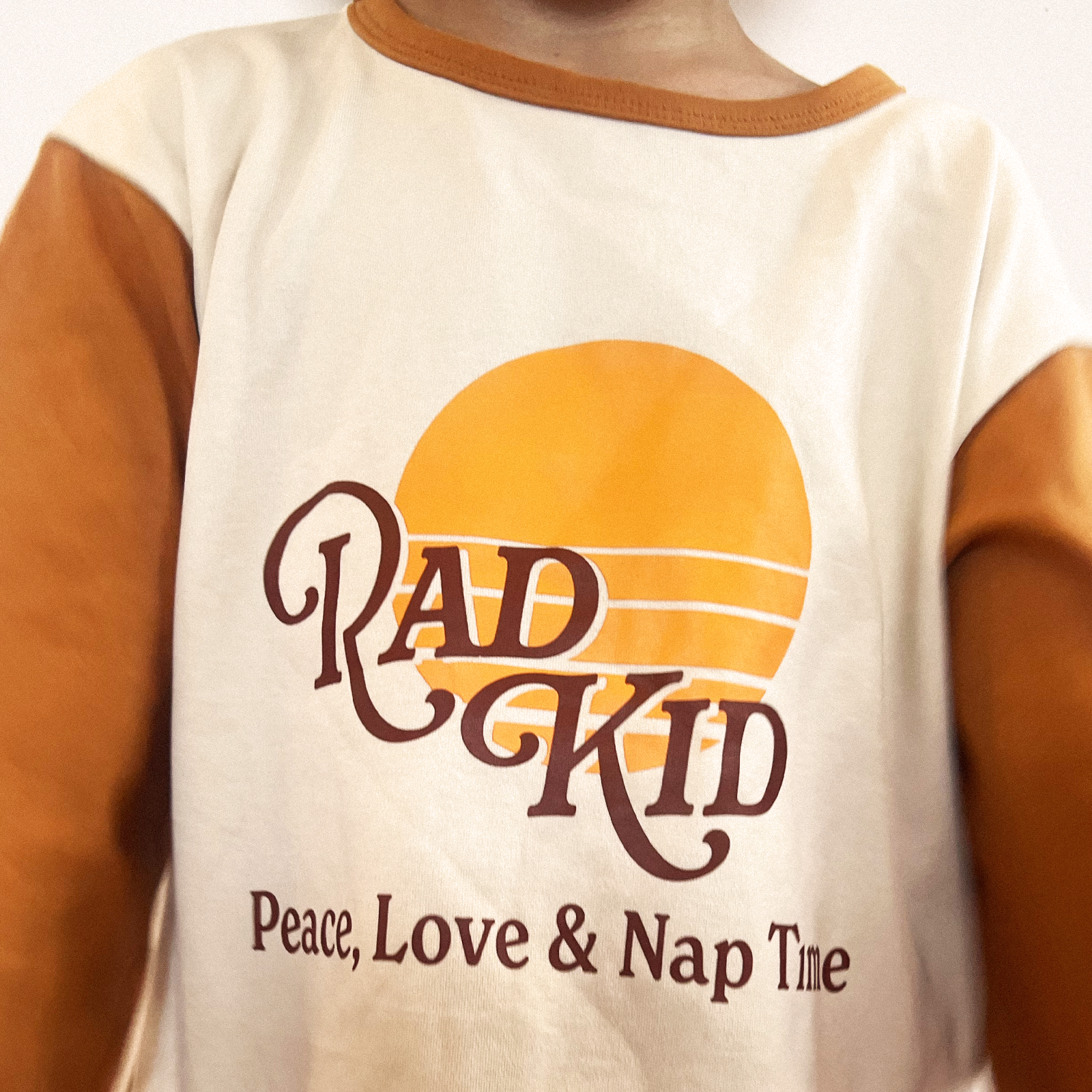 Rad Kid Organic Stretch PJ Set - Sunsets + FREE socks