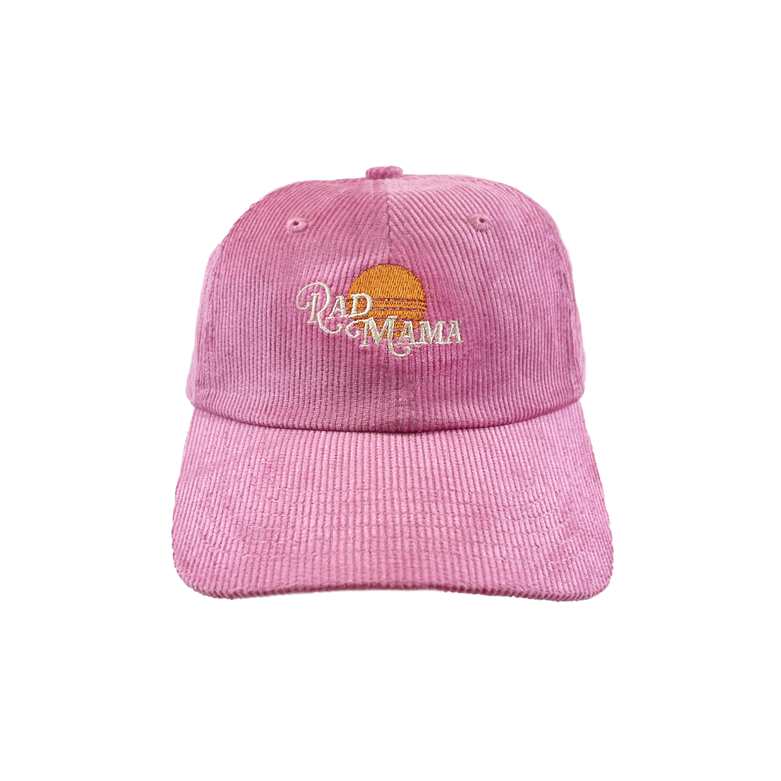 Rad Mama and Rad Kid Cord Cap Bundle - Pink