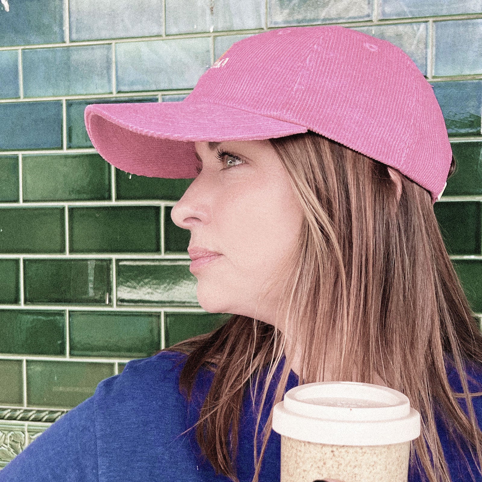 Rad Mama and Rad Kid Cord Cap Bundle - Pink