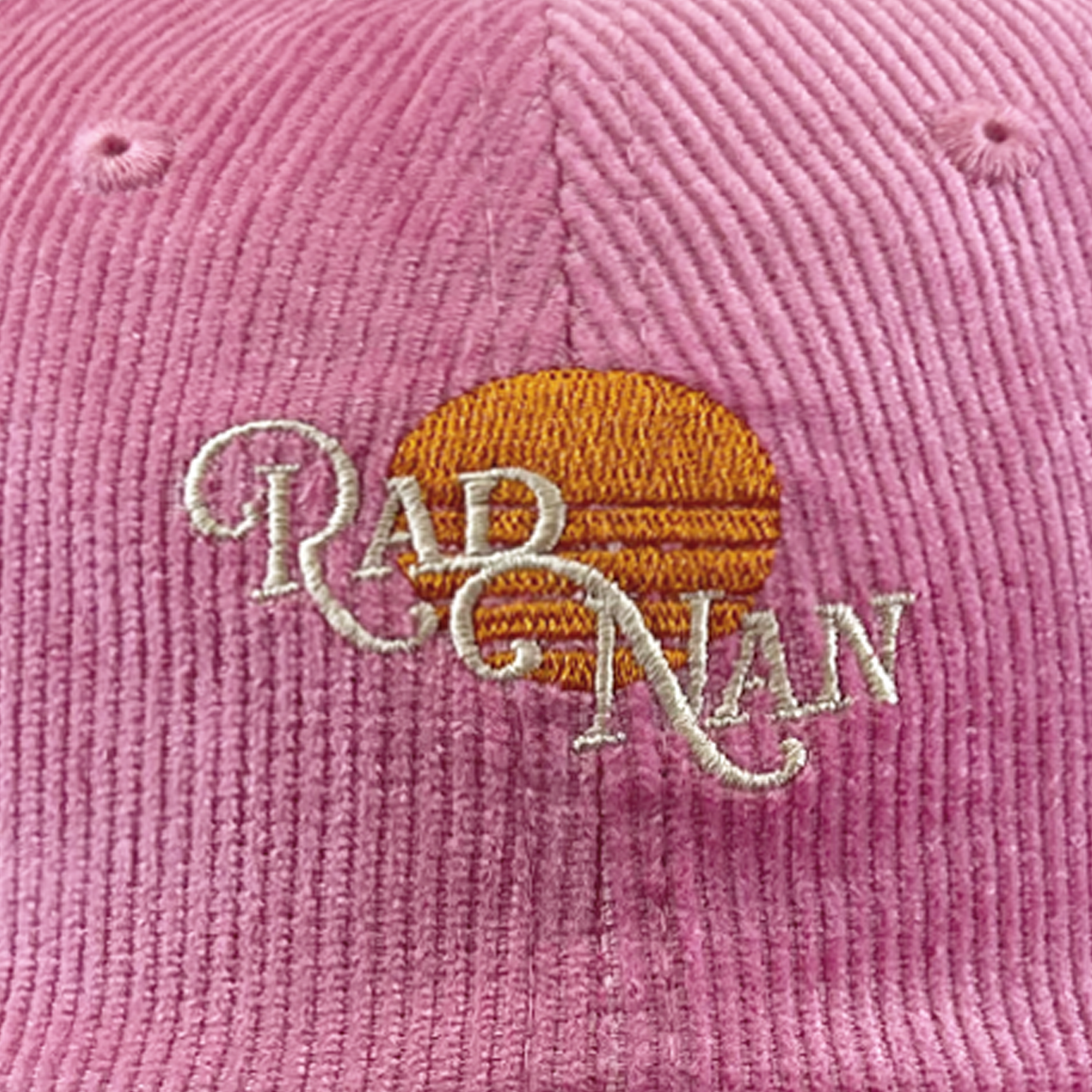 Rad Nan and Rad Kid Cord Cap Bundle - Pink