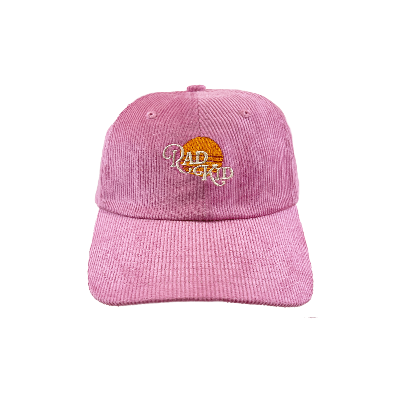 Rad Aunty and Rad Kid Cord Cap Bundle - Pink