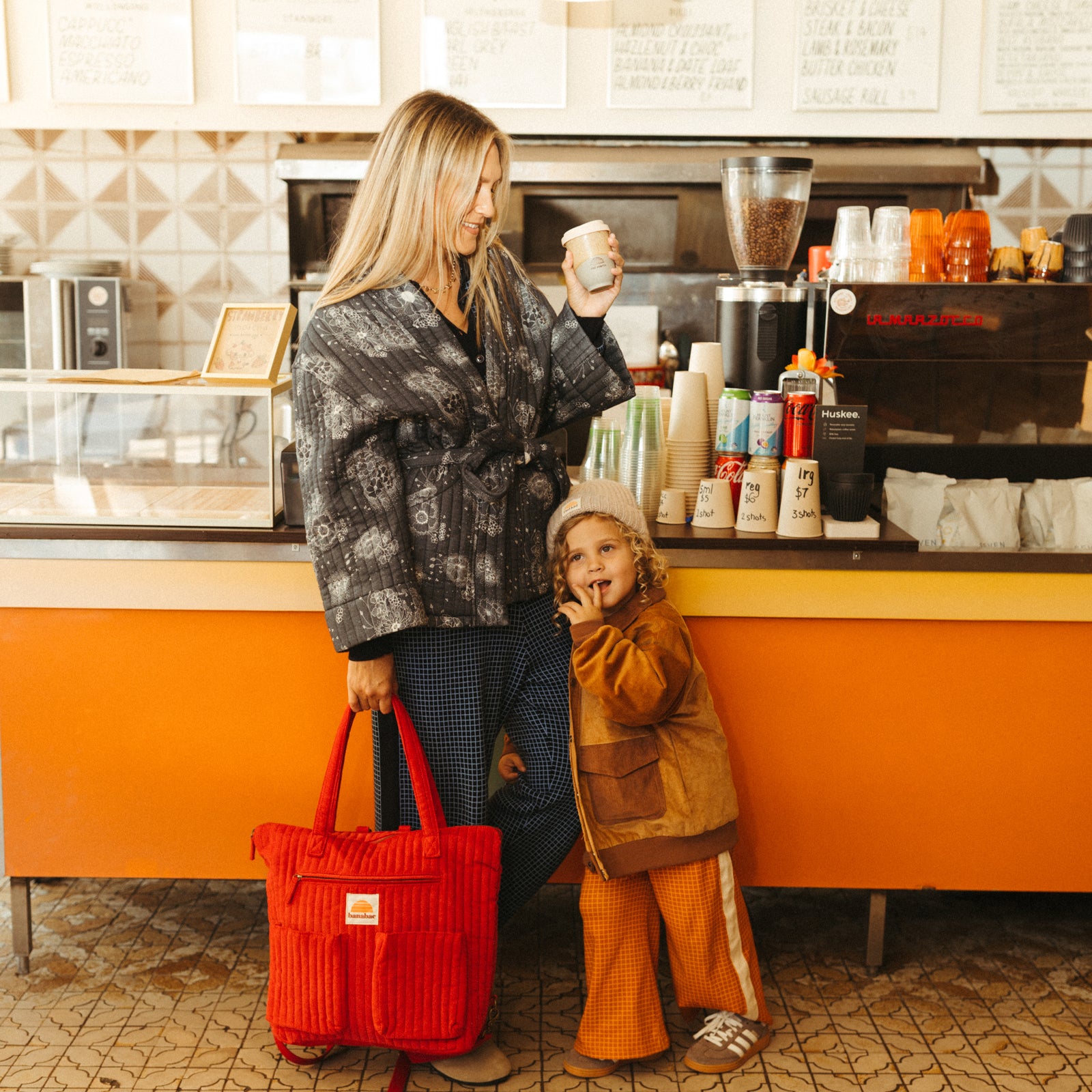Rad Kid Cord Collared Bomber Jacket