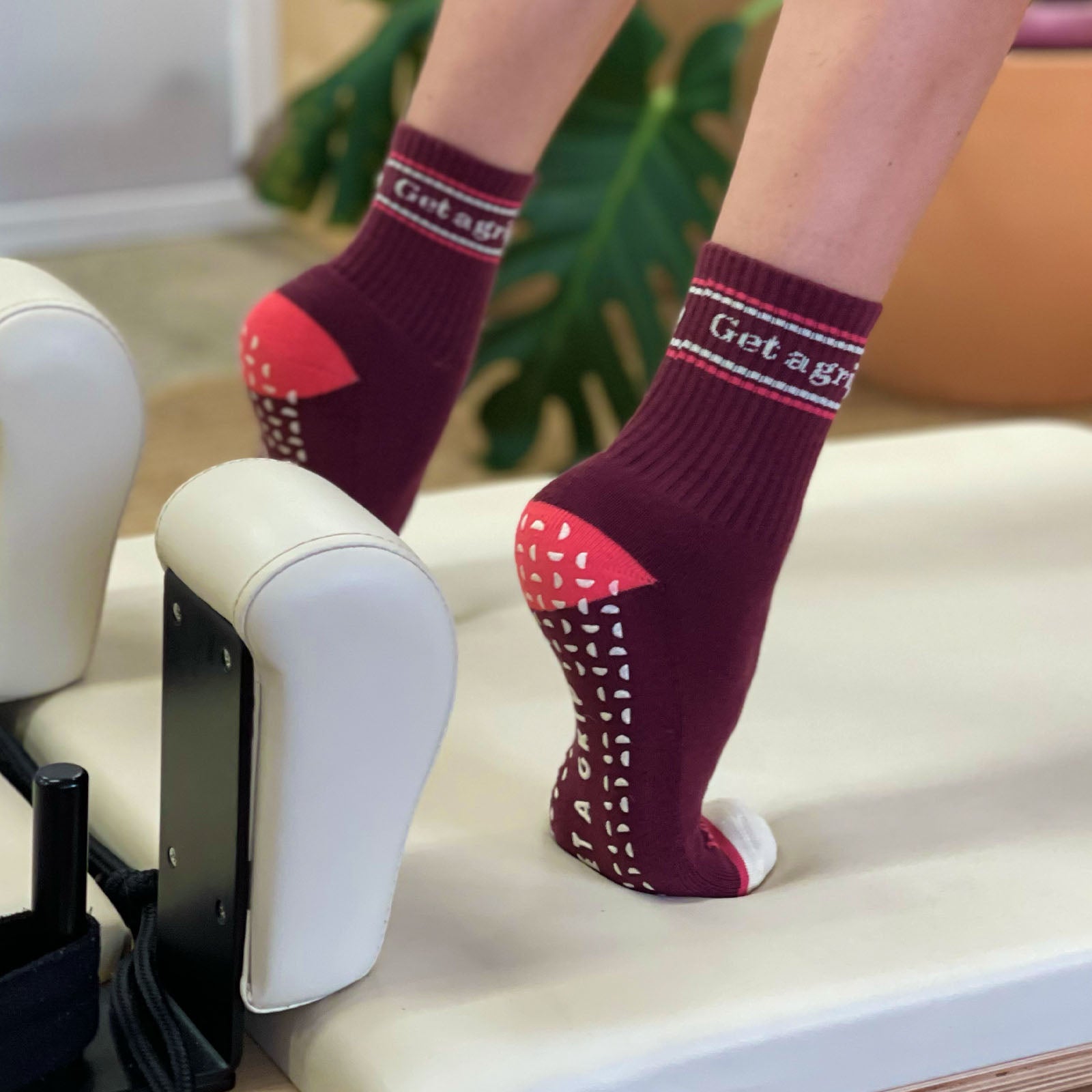 Get A Grip Pilates Sock Bundle - Coco and Pink