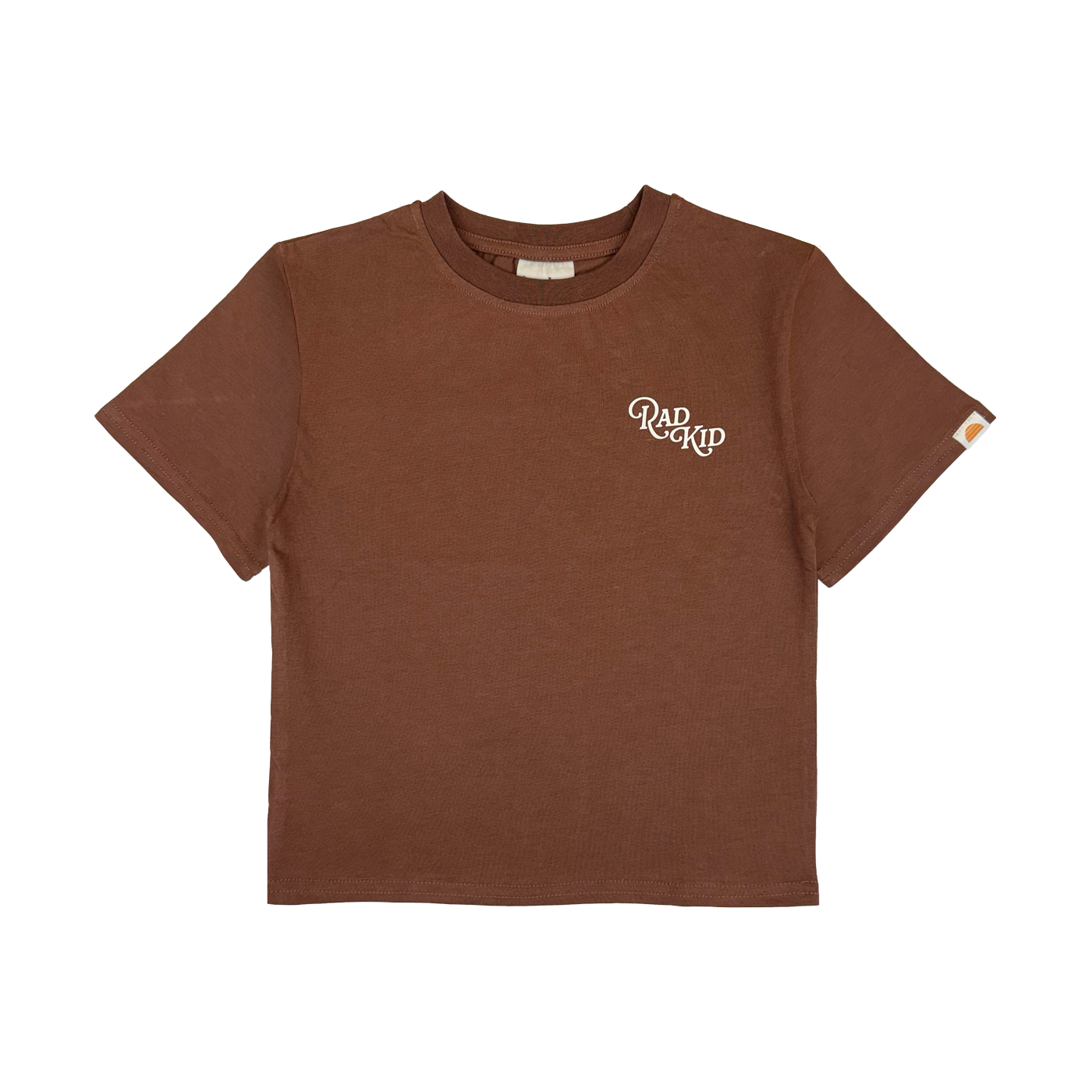 Rad Kid Sunrise Club Tee - Choc