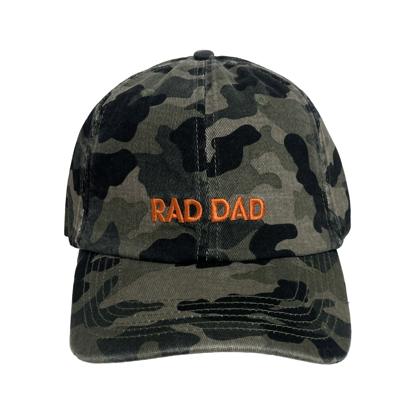 Rad Dad Unstructured Baseball Cap - Camo