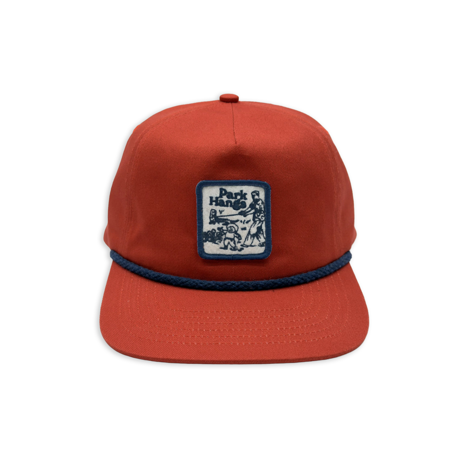 Park Hangs Kids Pinch Front Cap - Rust