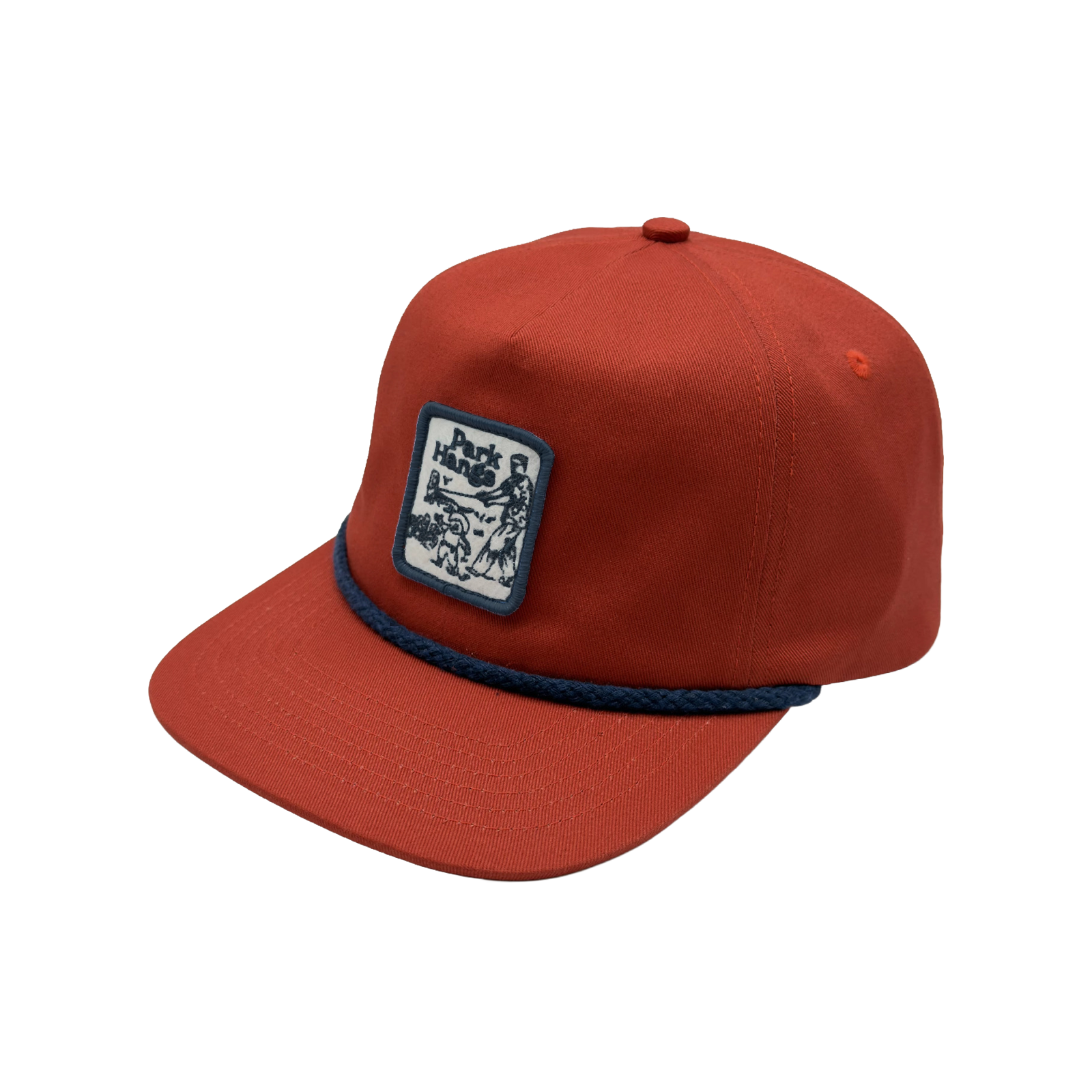 Park Hangs Kids Pinch Front Cap - Rust