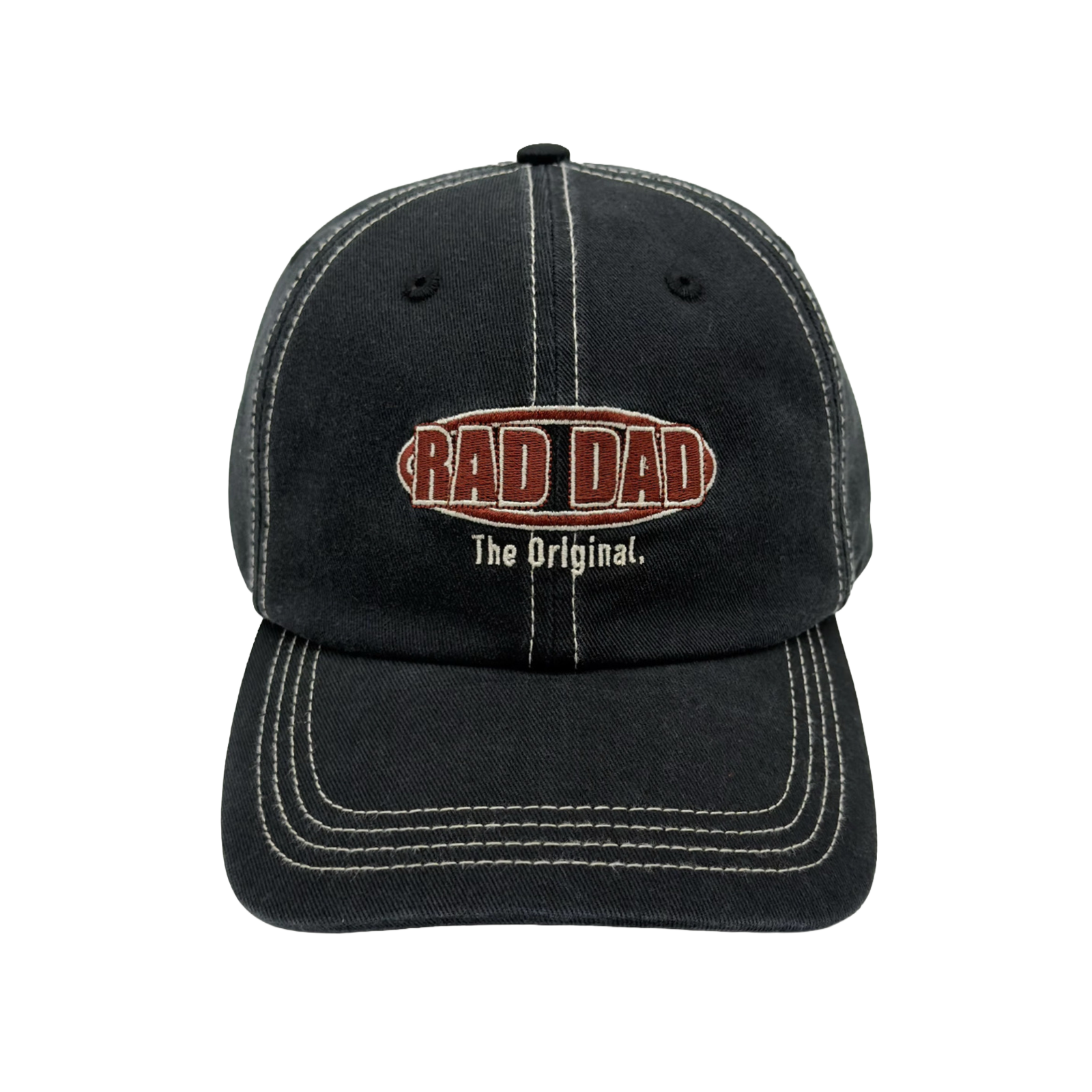 Rad Dad Redback Baseball Cap - Black