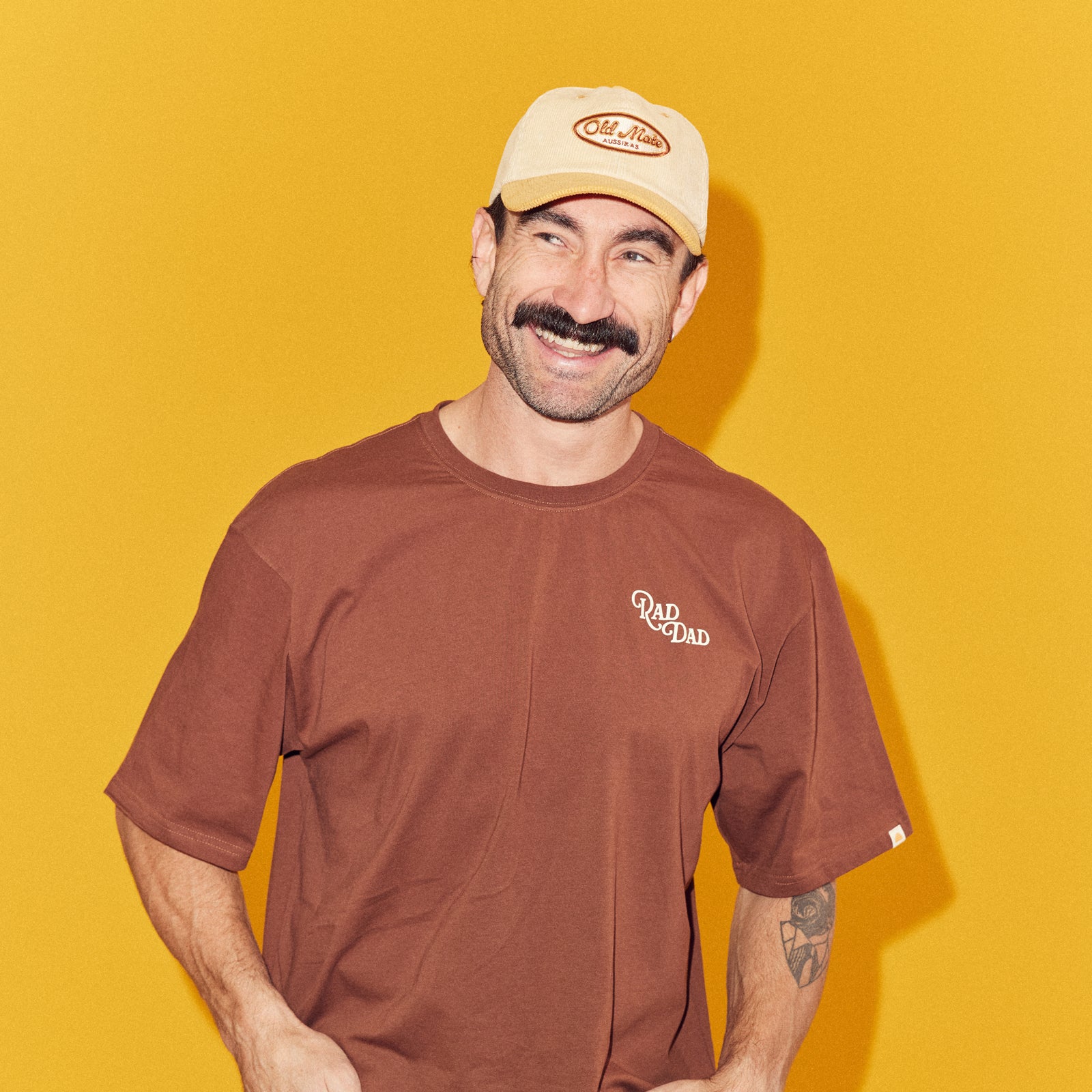 Old Mate 2 Tone Baseball Cap - Sand