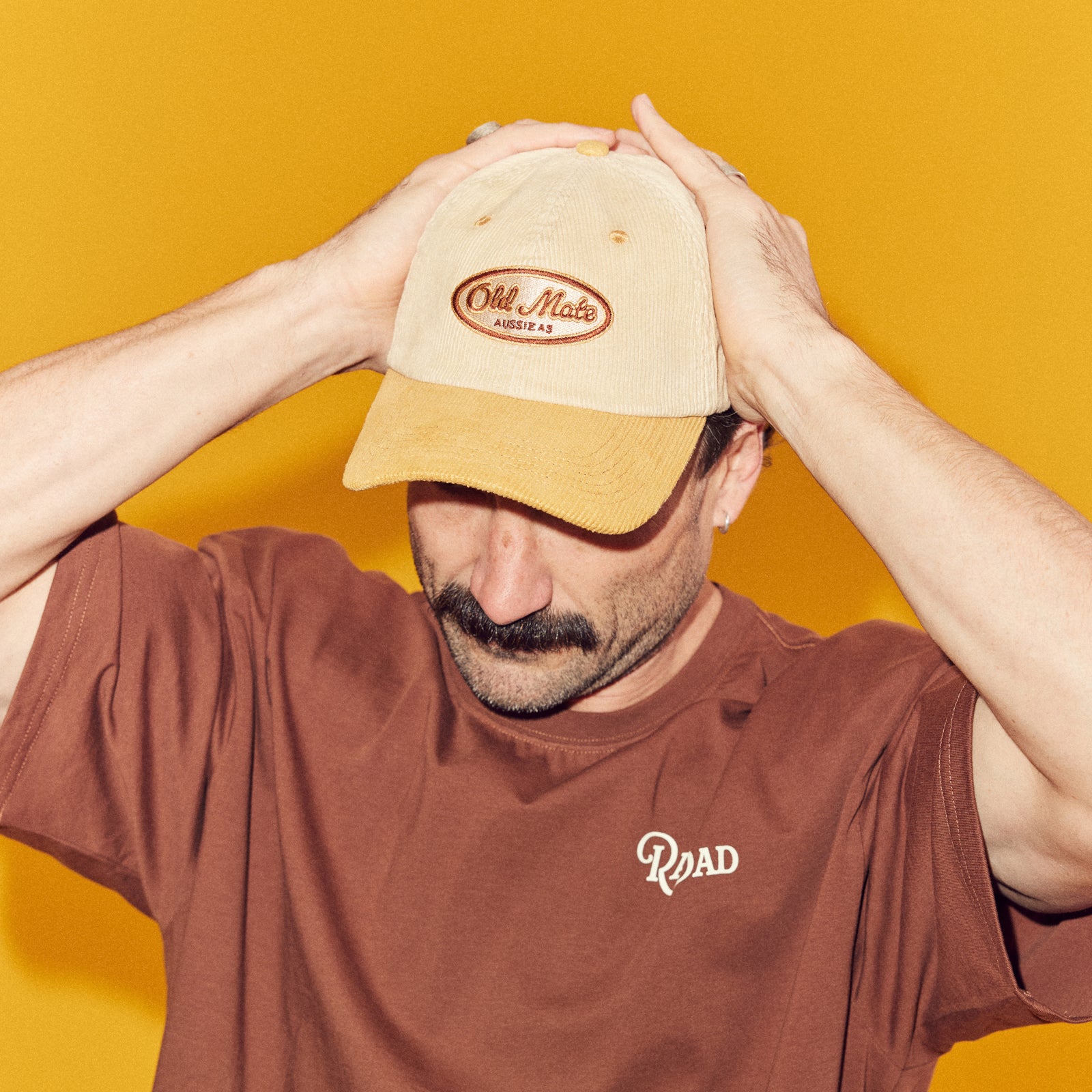 Old Mate 2 Tone Baseball Cap - Sand