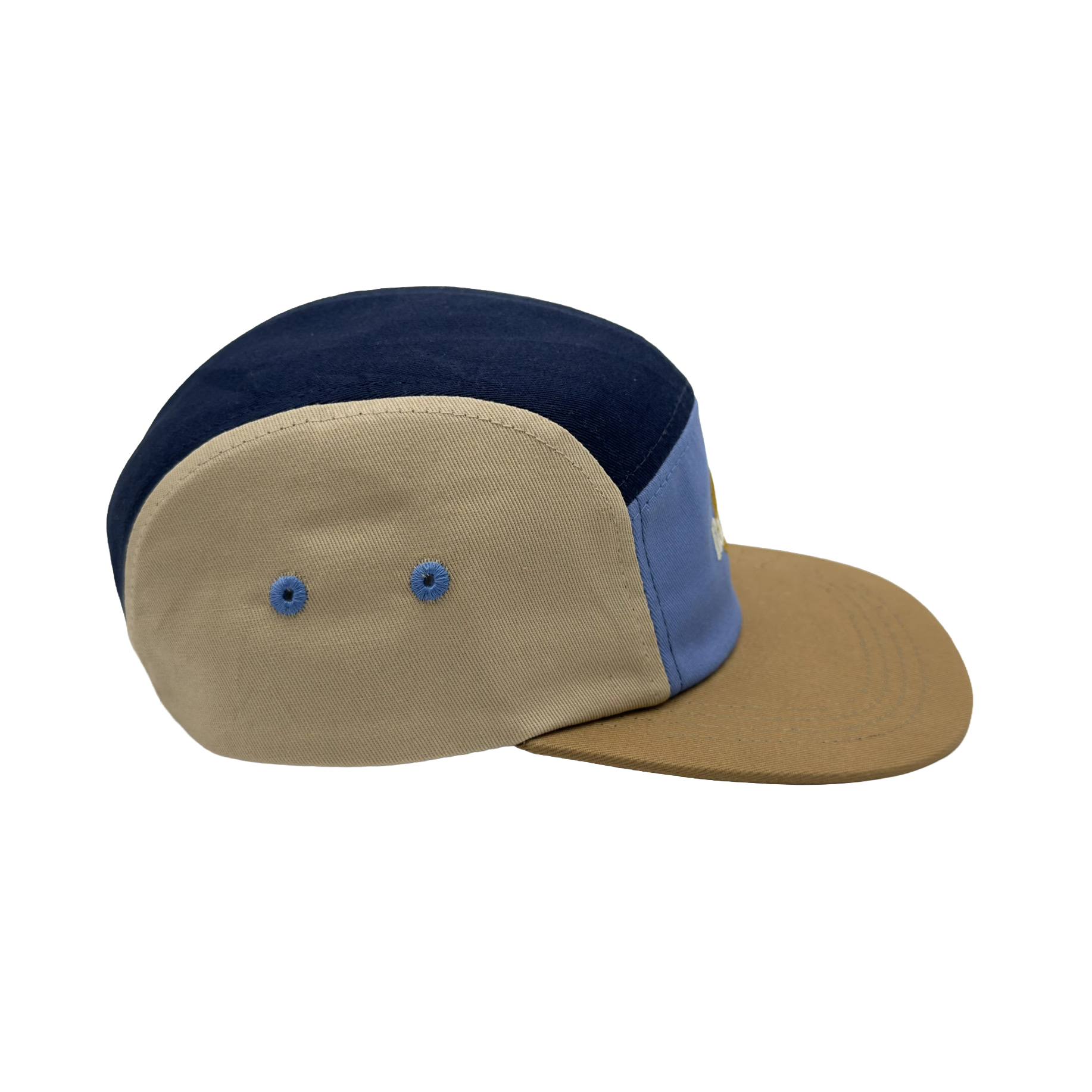 Rad Dad and Rad Kid Five Panel Cap Bundle - Blue Splice