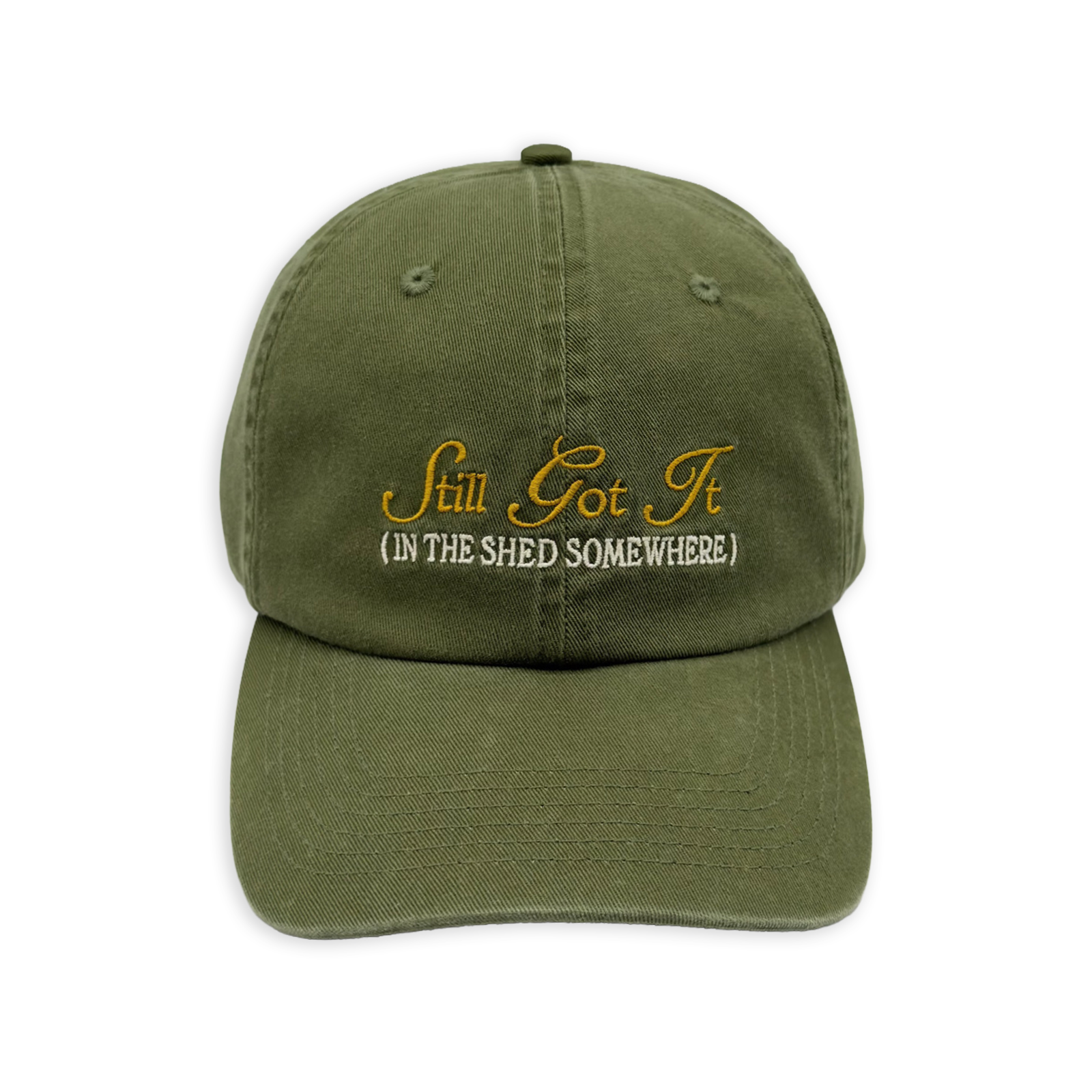Still Got It Unstructured Baseball Cap - Washed Khaki
