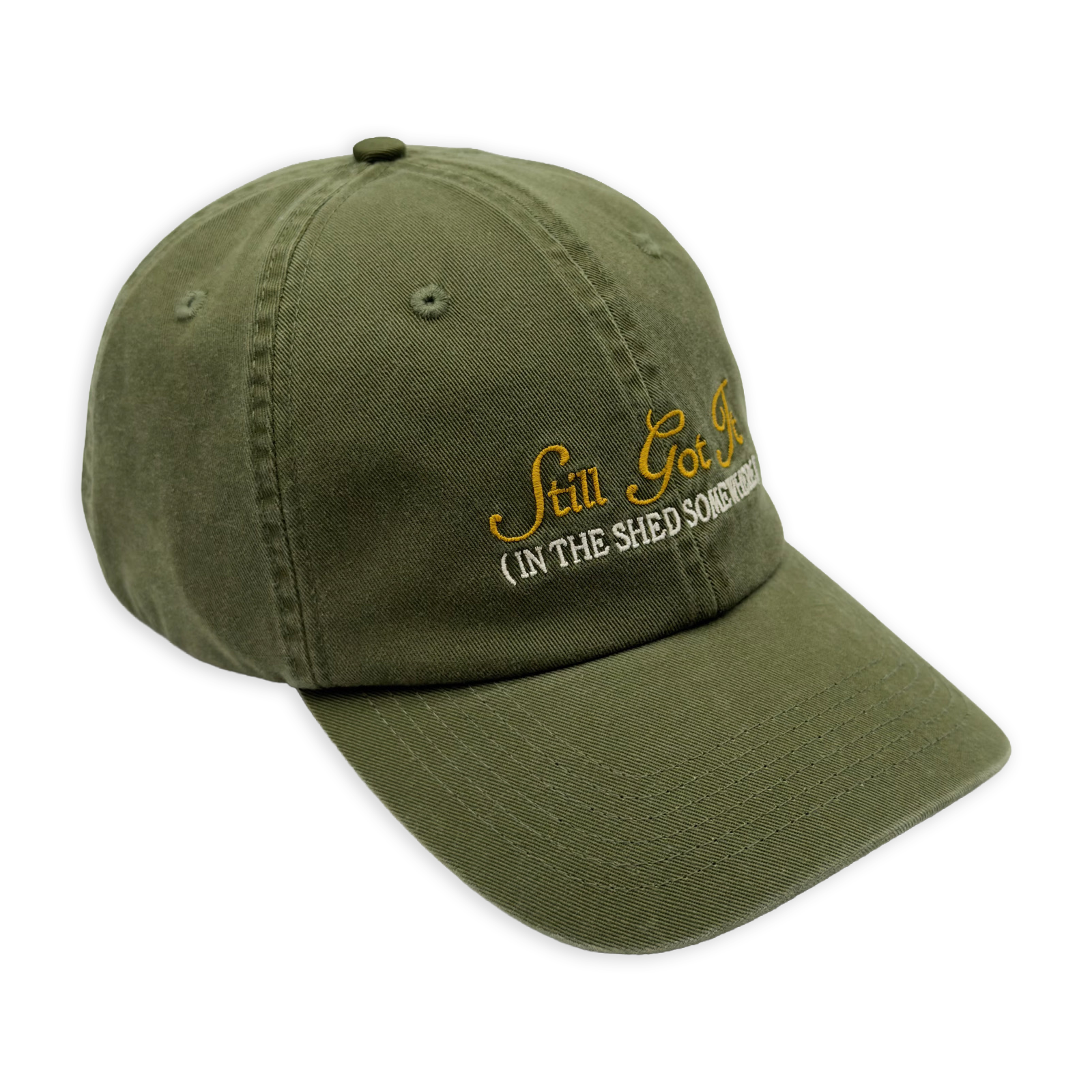 Still Got It Unstructured Baseball Cap - Washed Khaki