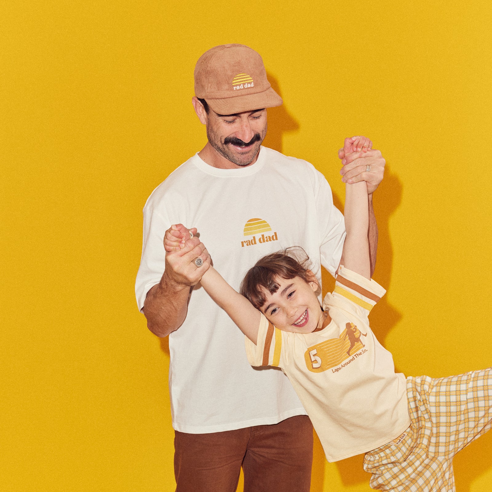 Rad Dad Organic Cotton Classic Tee - Natural