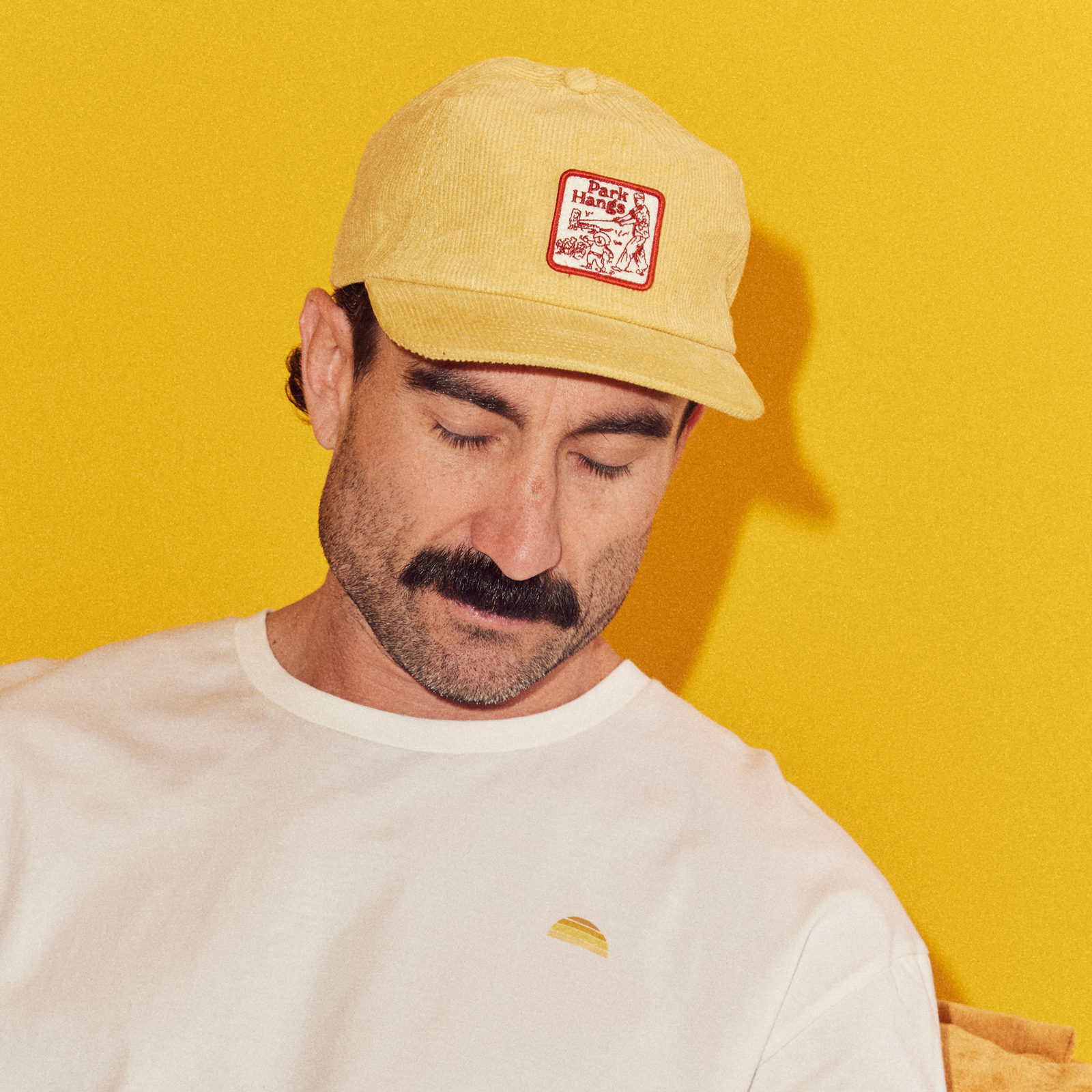 Park Hangs Adult and Kid Cap Bundle - Yellow / Rust