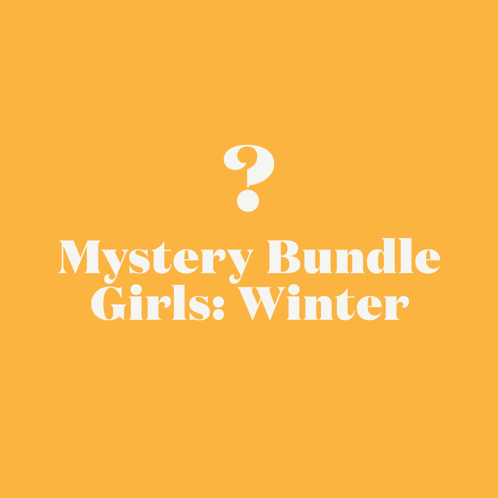 Girls Mystery Winter Bundle