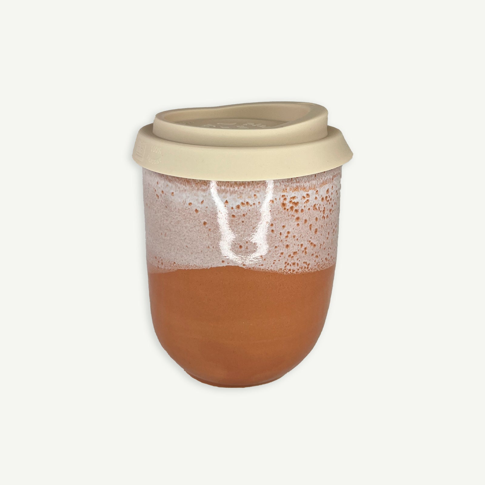 Rad Mama  x Pottery For The Planet Ceramic Travel Mug - Desert Ochre