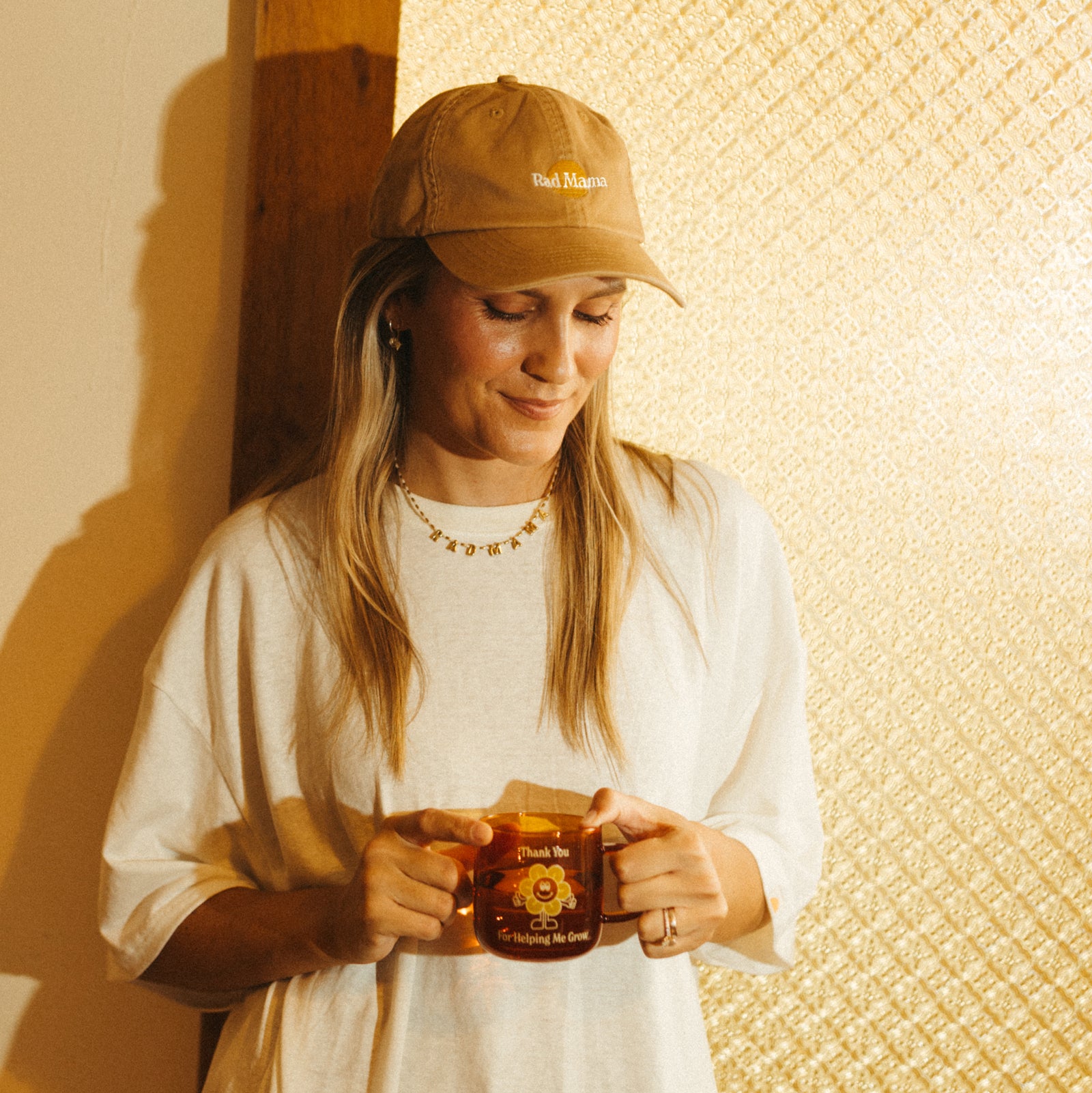 Rad Mama Gold and Pearl Necklace - Banabae x Arms of Eve