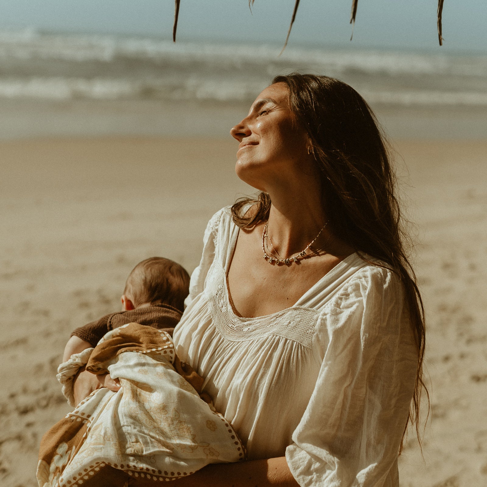 Rad Mama Gold and Pearl Necklace - Banabae x Arms of Eve