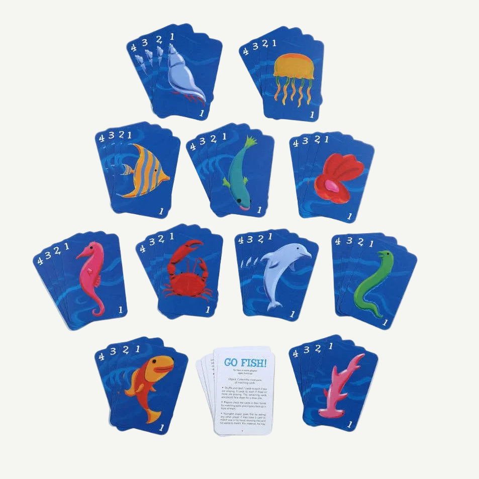EeBoo Playing Cards - Go Fish