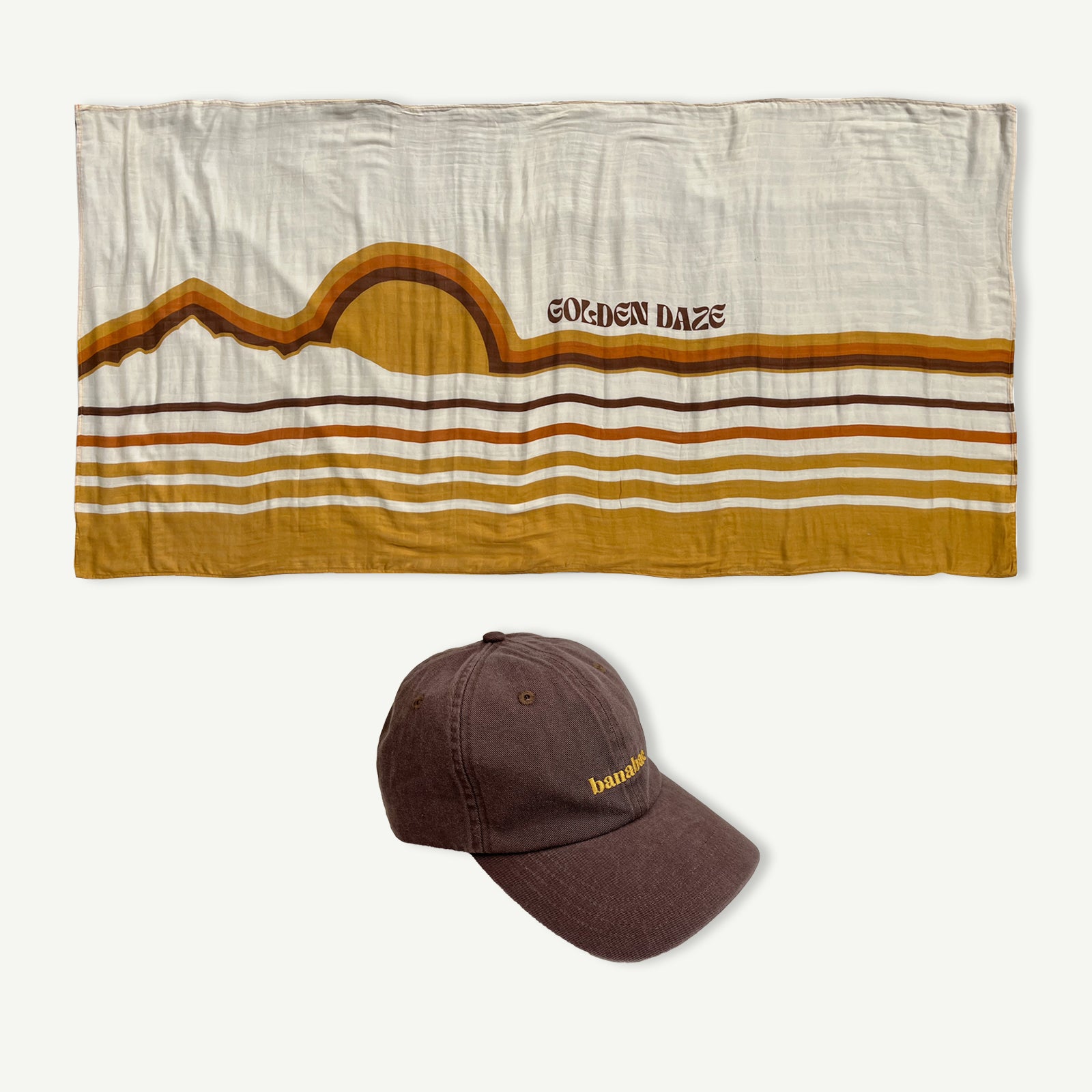 Golden Daze Cap and Sarong Bundle