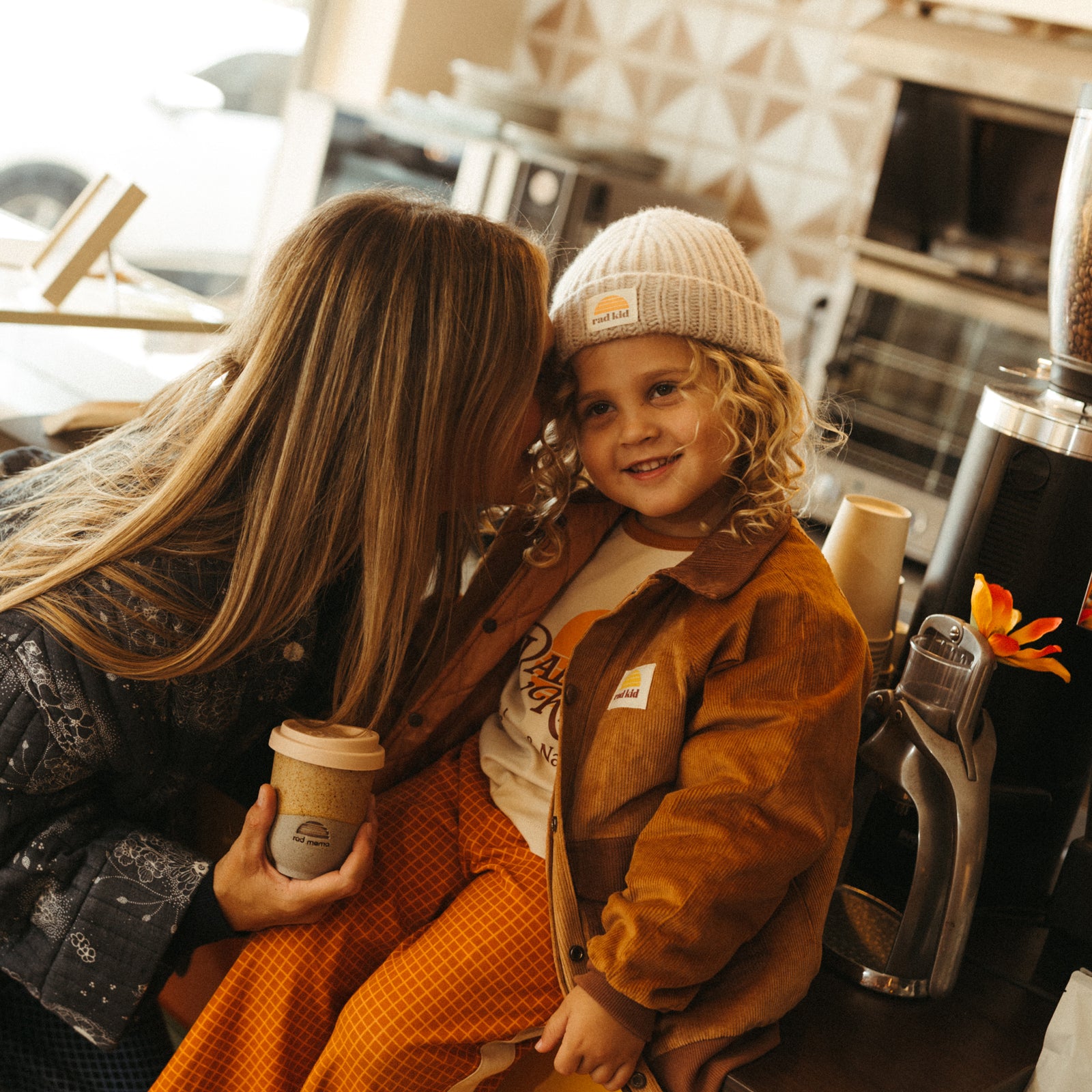 Rad Kid Merino Beanie - Oat