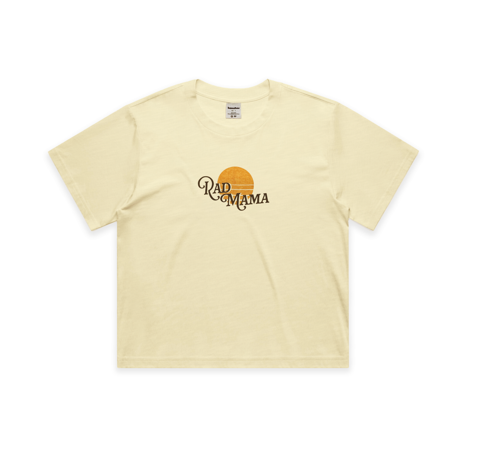 Rad Mama Hemp Oversized Tee - Cream