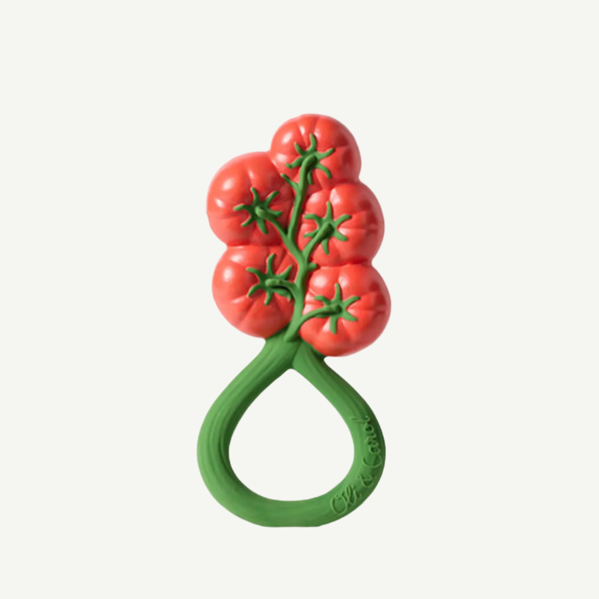 Tomato Rattle Toy by Oli & Carol