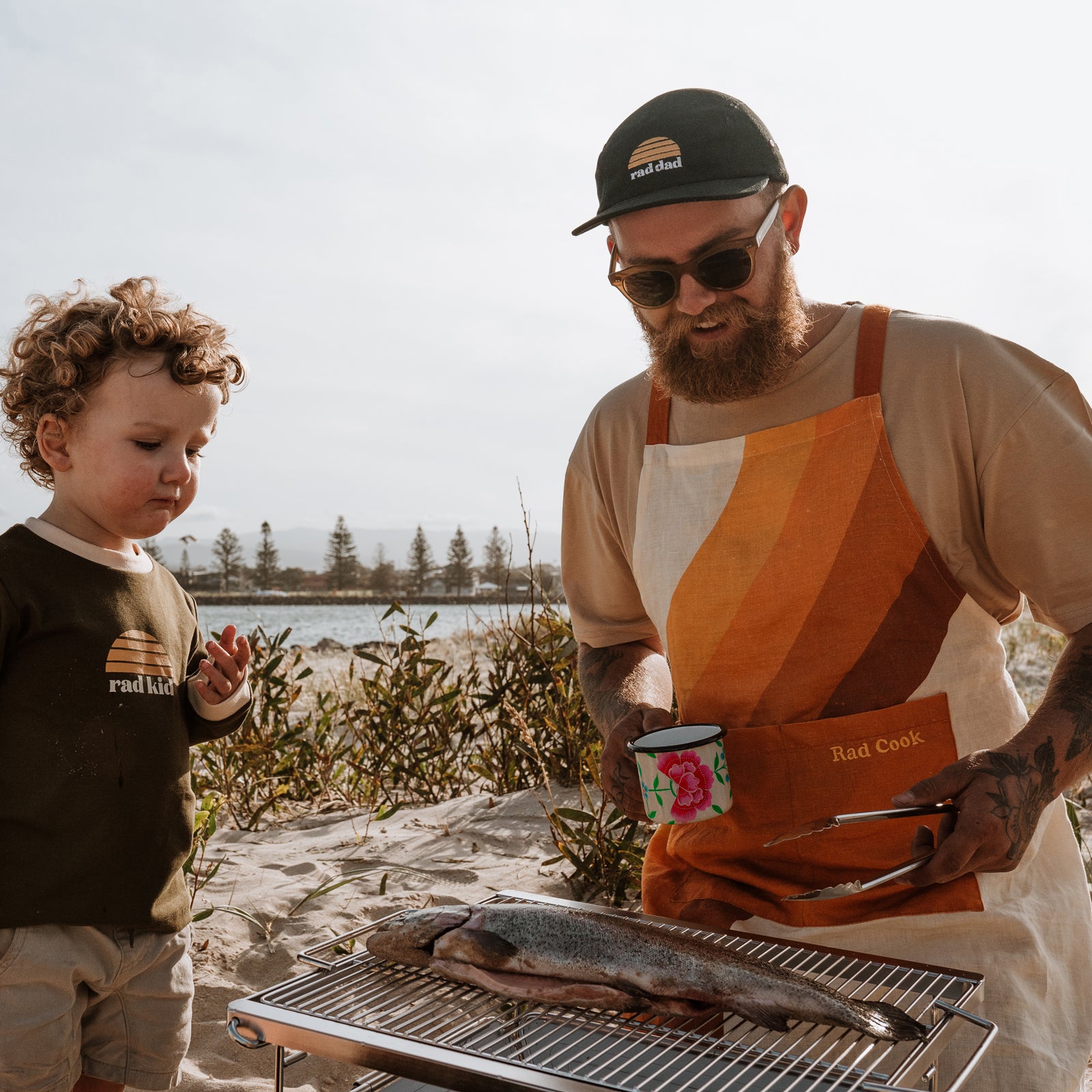 Flow State Rad Cook 100% Linen Apron