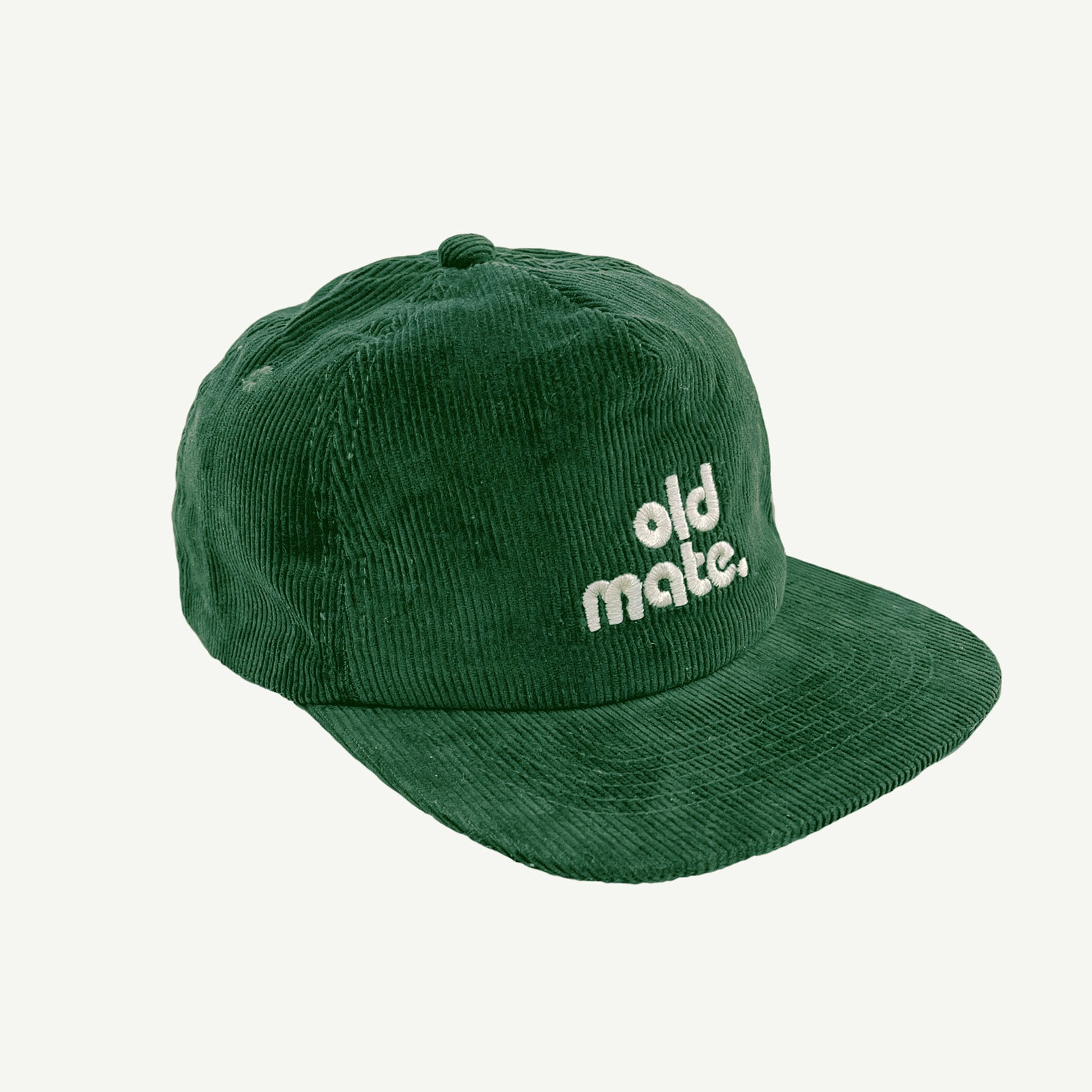 Old Mate Cord Adult Cap - Moss