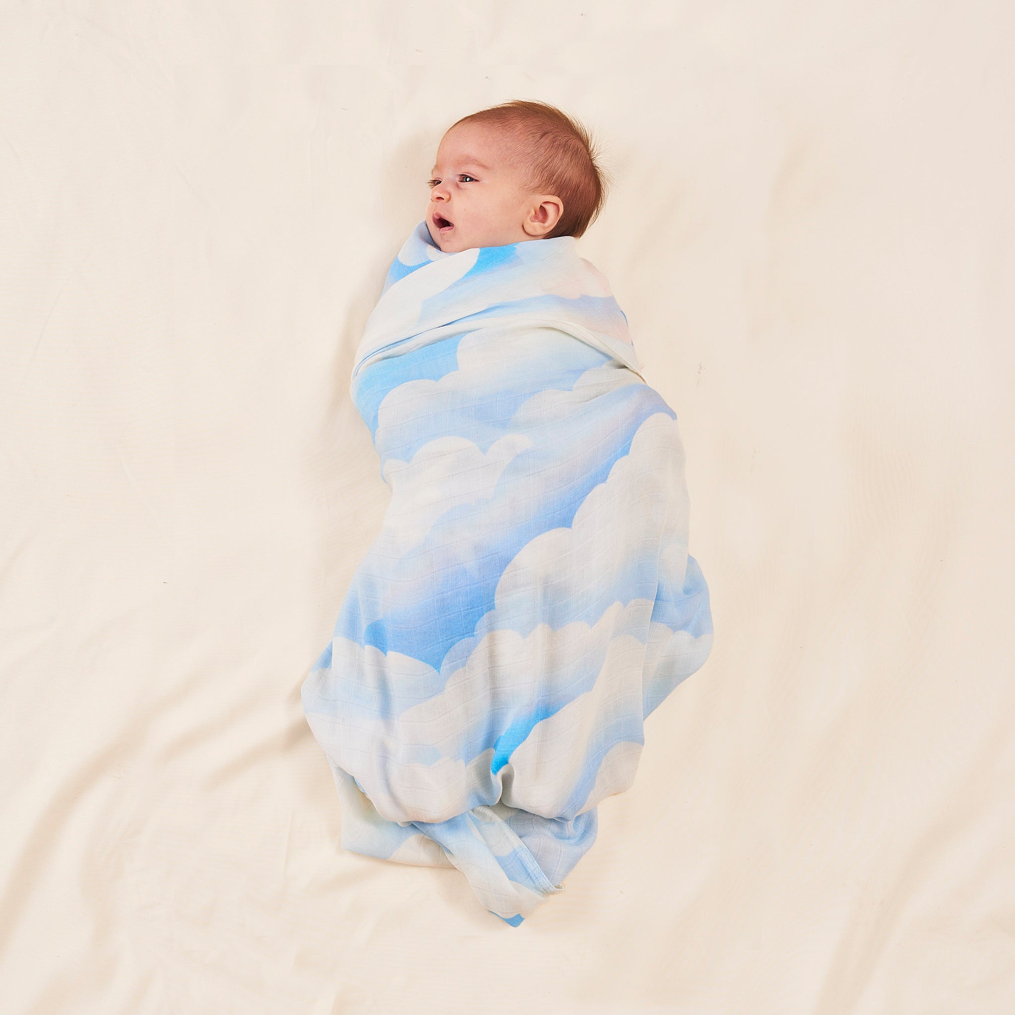 Head in the Clouds Bamboo / Organic Cotton Swaddle