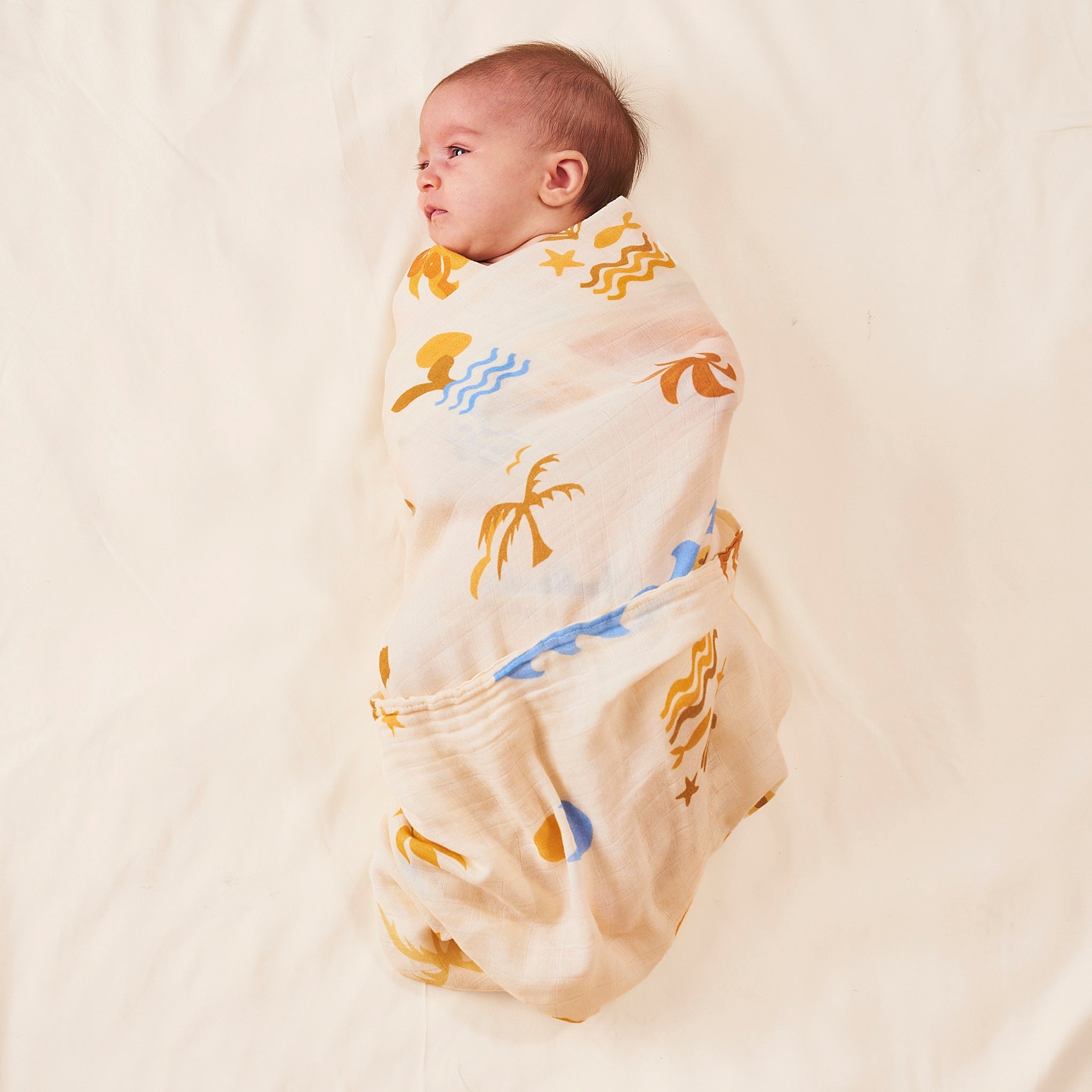 Salty Soul Bamboo / Organic Cotton Swaddle