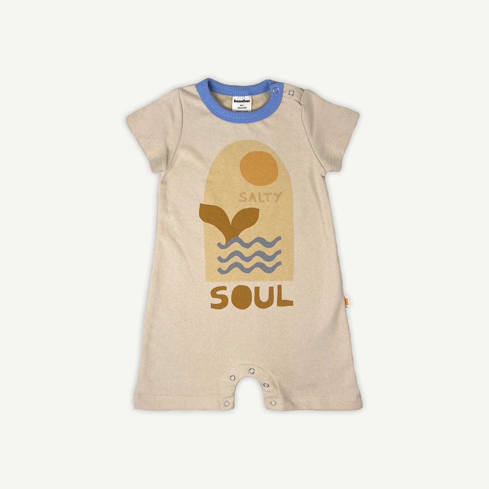 Salty Soul Cotton Terry Playsuit