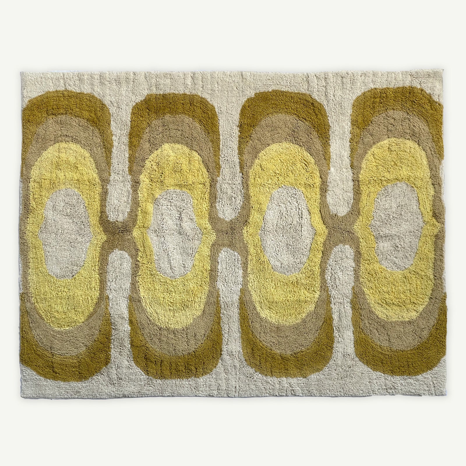 Retrograde Cotton Tufted Floor Rug