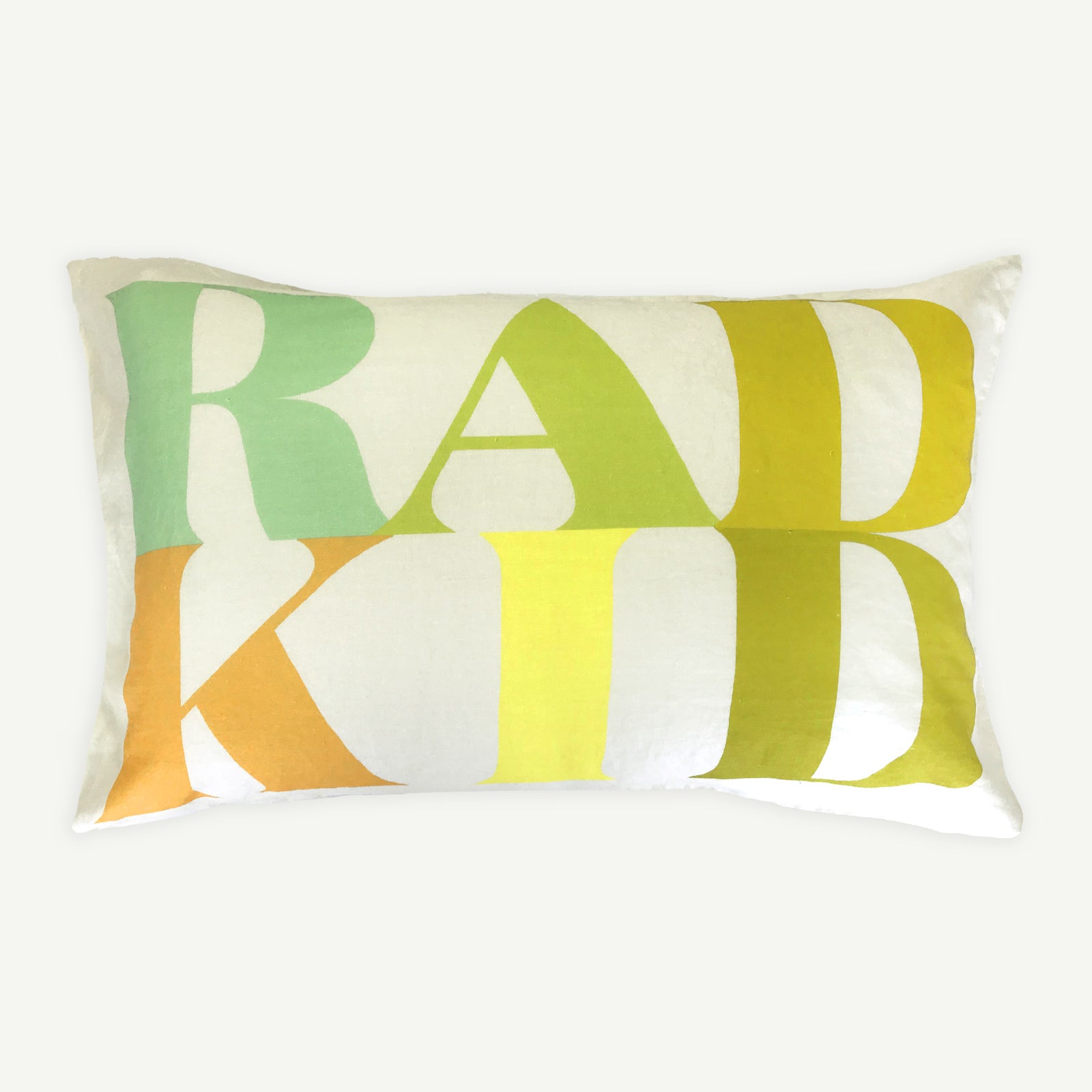 Rad Kid Standard Pillowcase - Citrus Brights