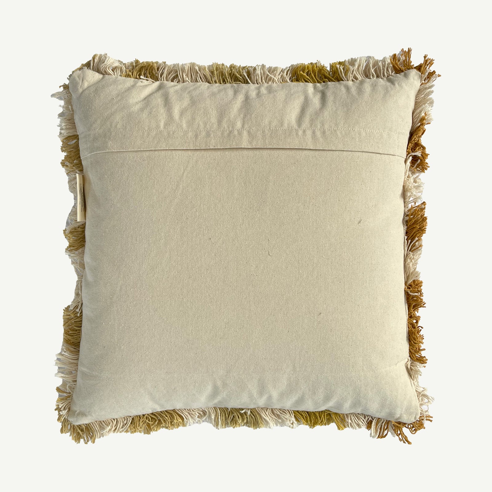 Checkers Shaggy Tufted Cushion