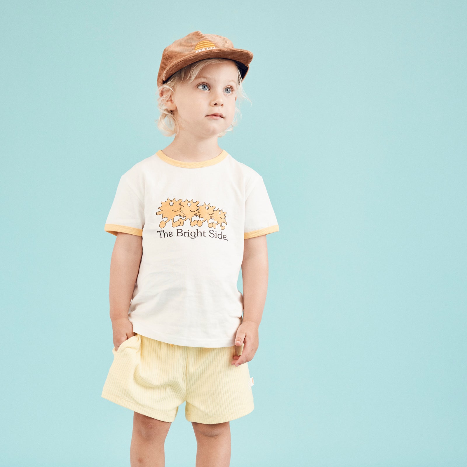 Bright Side Ringer Tee - Kids