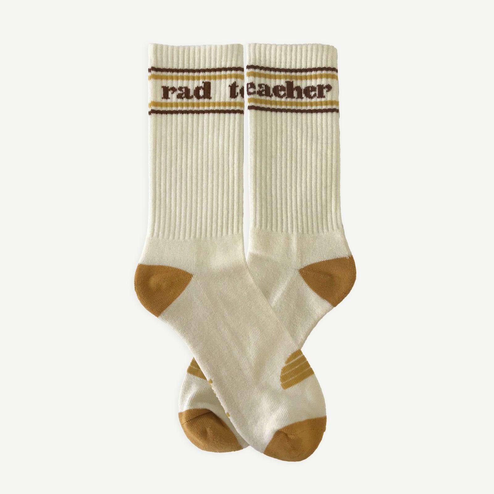 Rad Teacher Organic Cotton Crew Socks